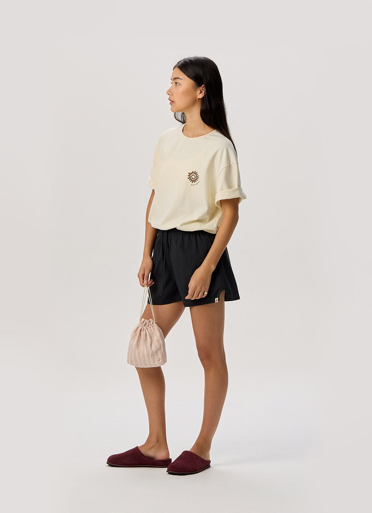Surya drawing T (Unisex)_White Asparagus