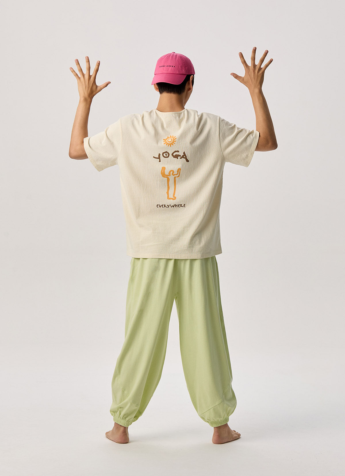 Surya drawing T (Unisex)_White Asparagus