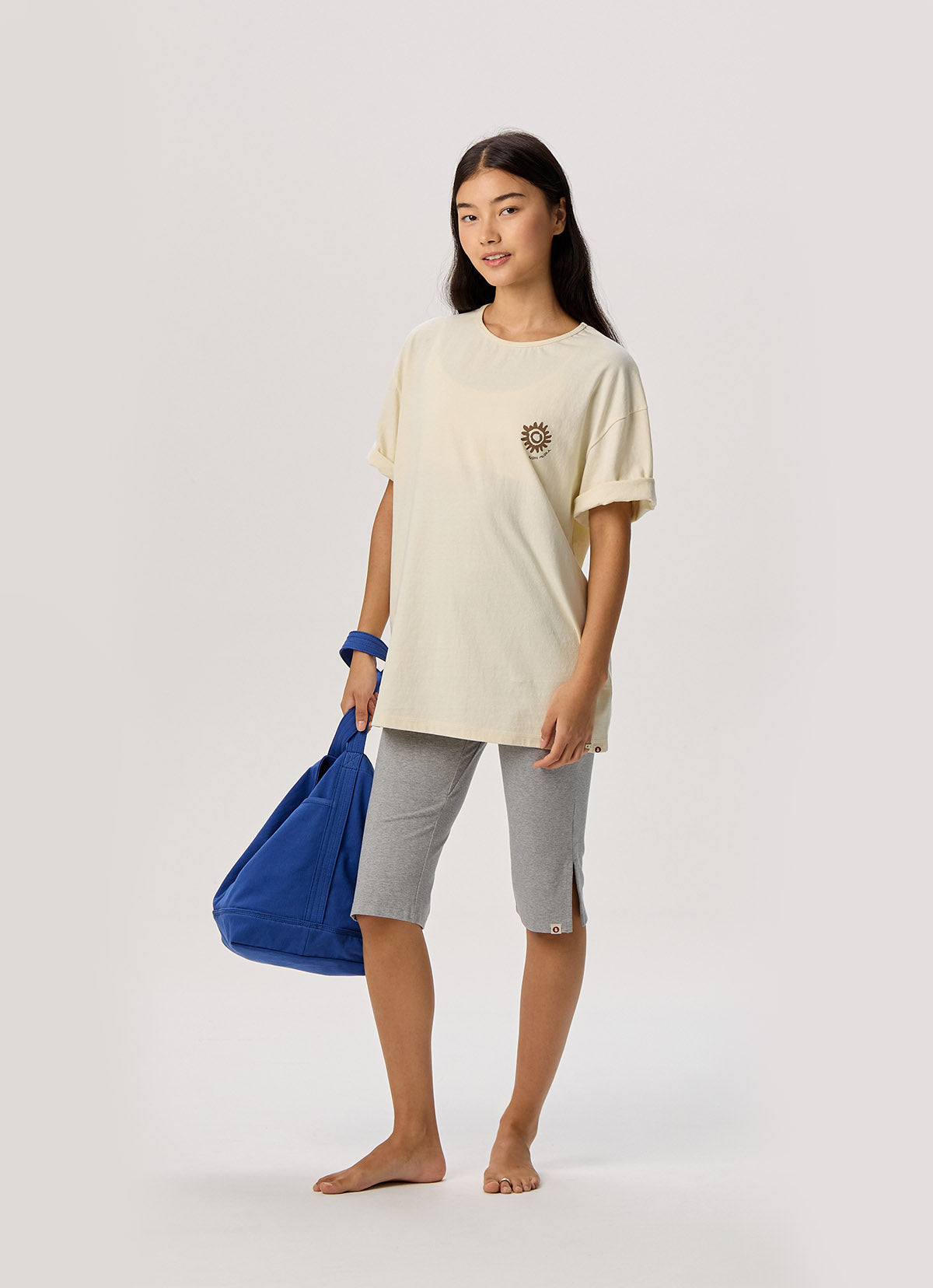 Surya drawing T (Unisex)_White Asparagus