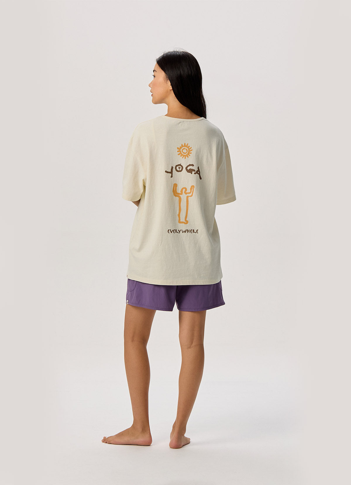 Surya drawing T (Unisex)_White Asparagus