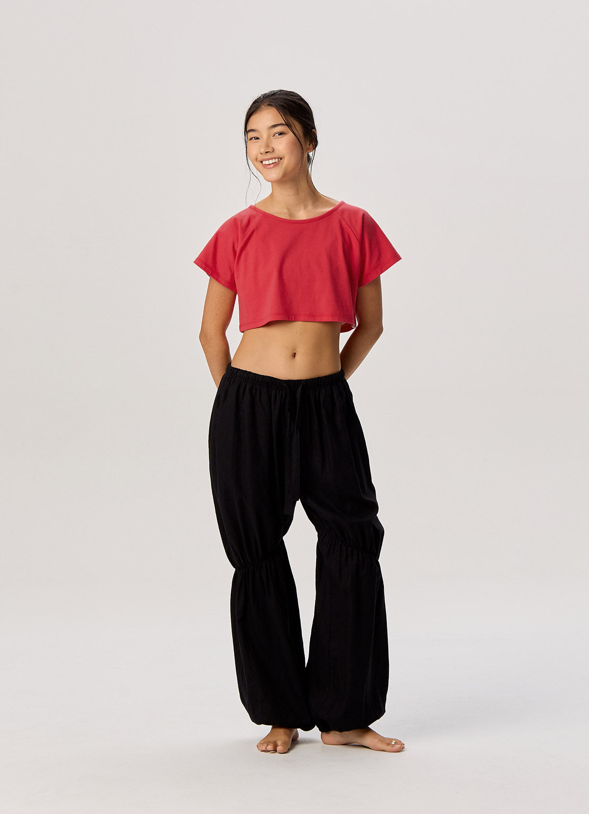 Belly short sleeve_Winterberry
