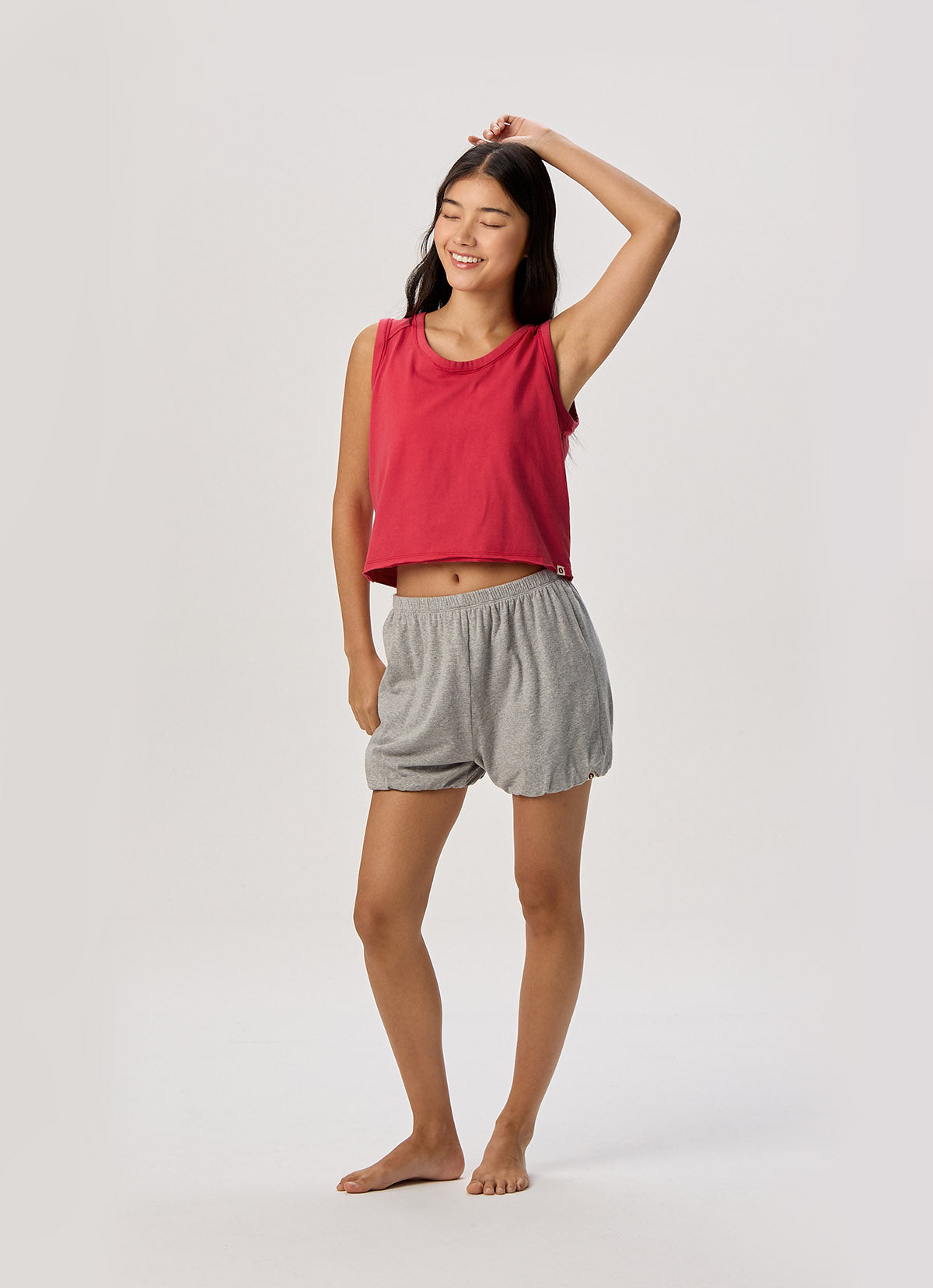 Triko sleeveless_Winterberry