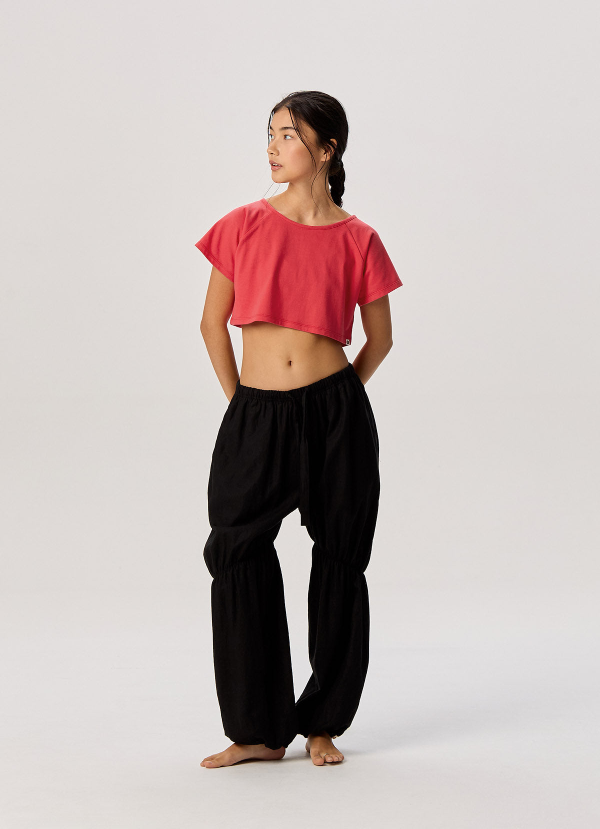 Belly short sleeve_Winterberry