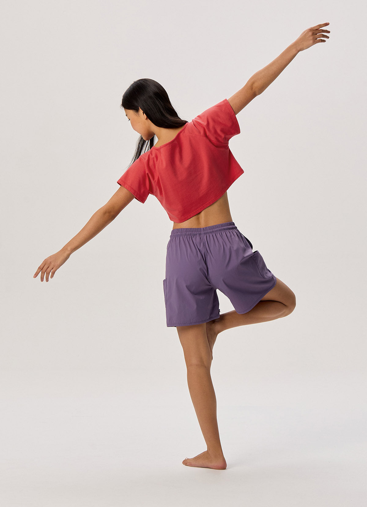 Belly short sleeve_Winterberry
