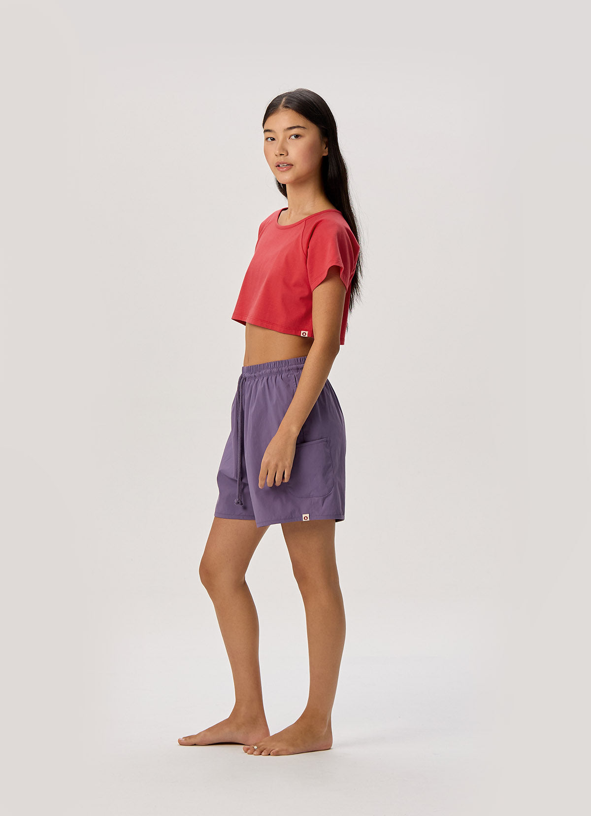 Belly short sleeve_Winterberry