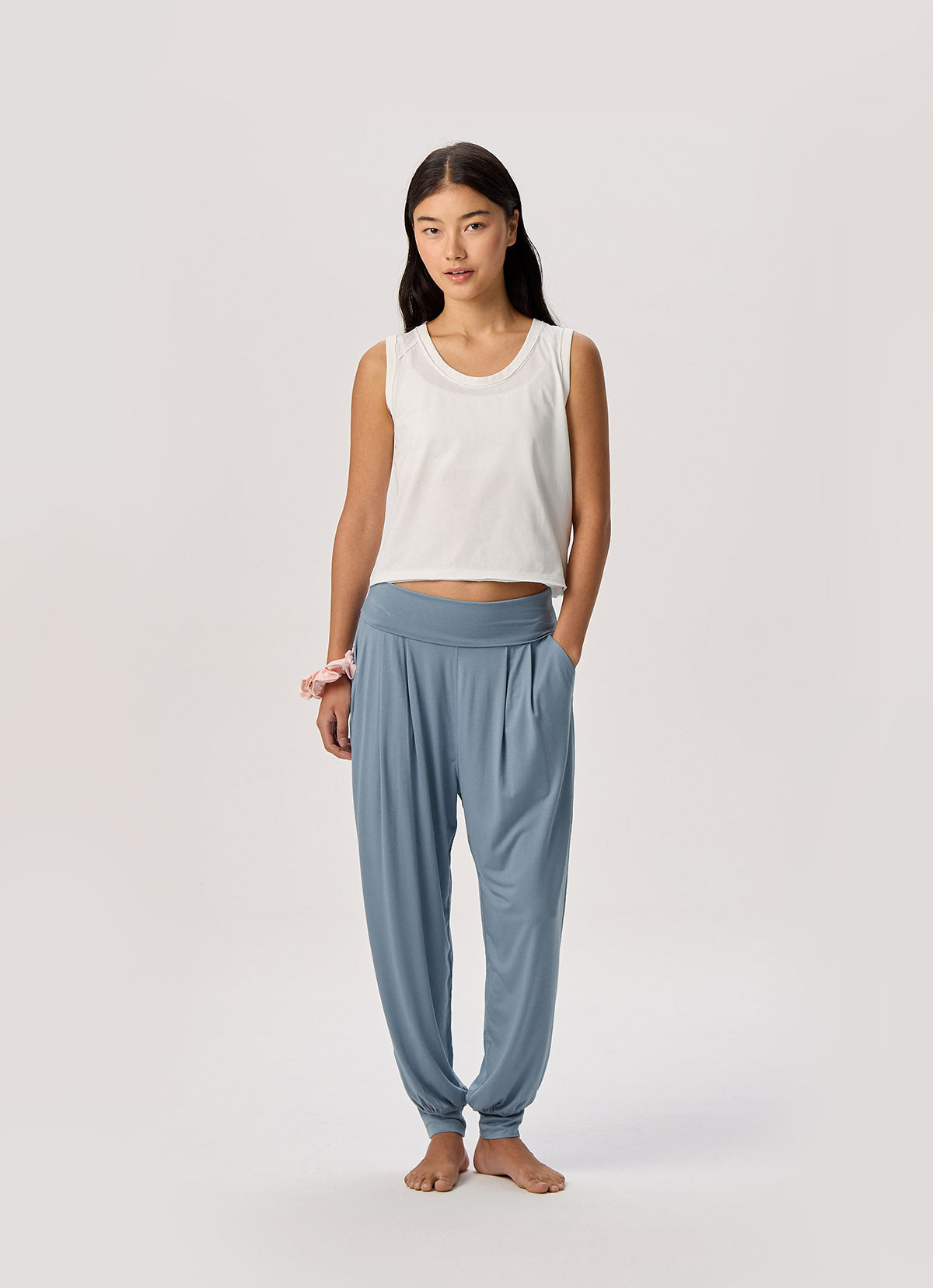 Triko sleeveless_Star White