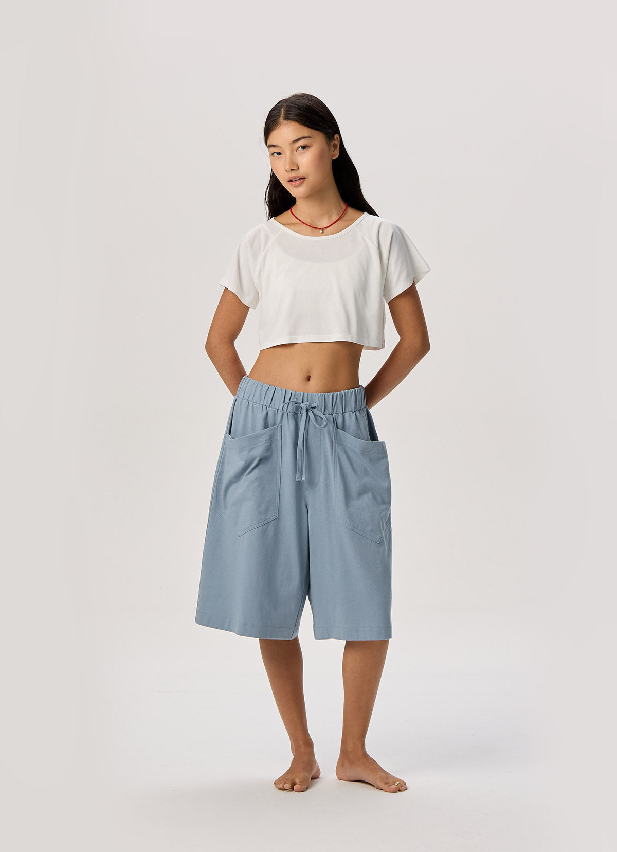 Belly short sleeve_Star White