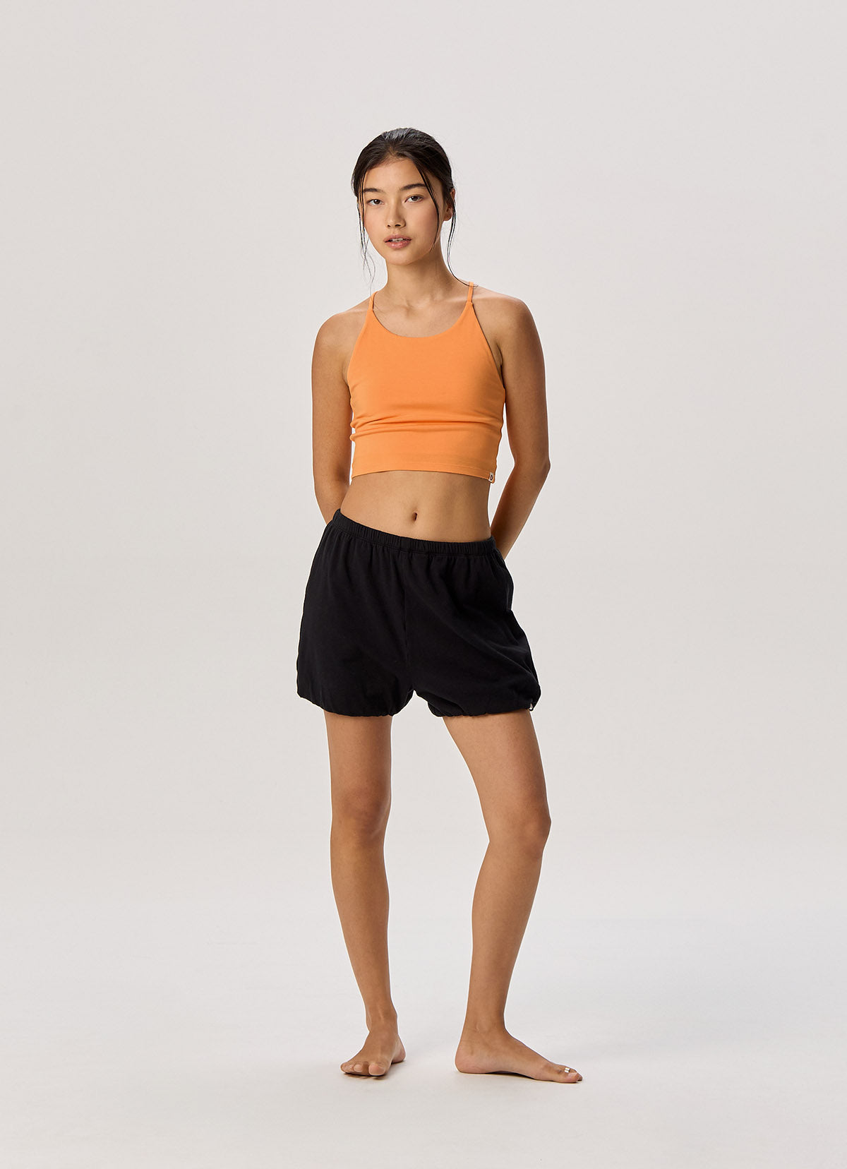 Iyengar banding shorts (Unisex)_Black