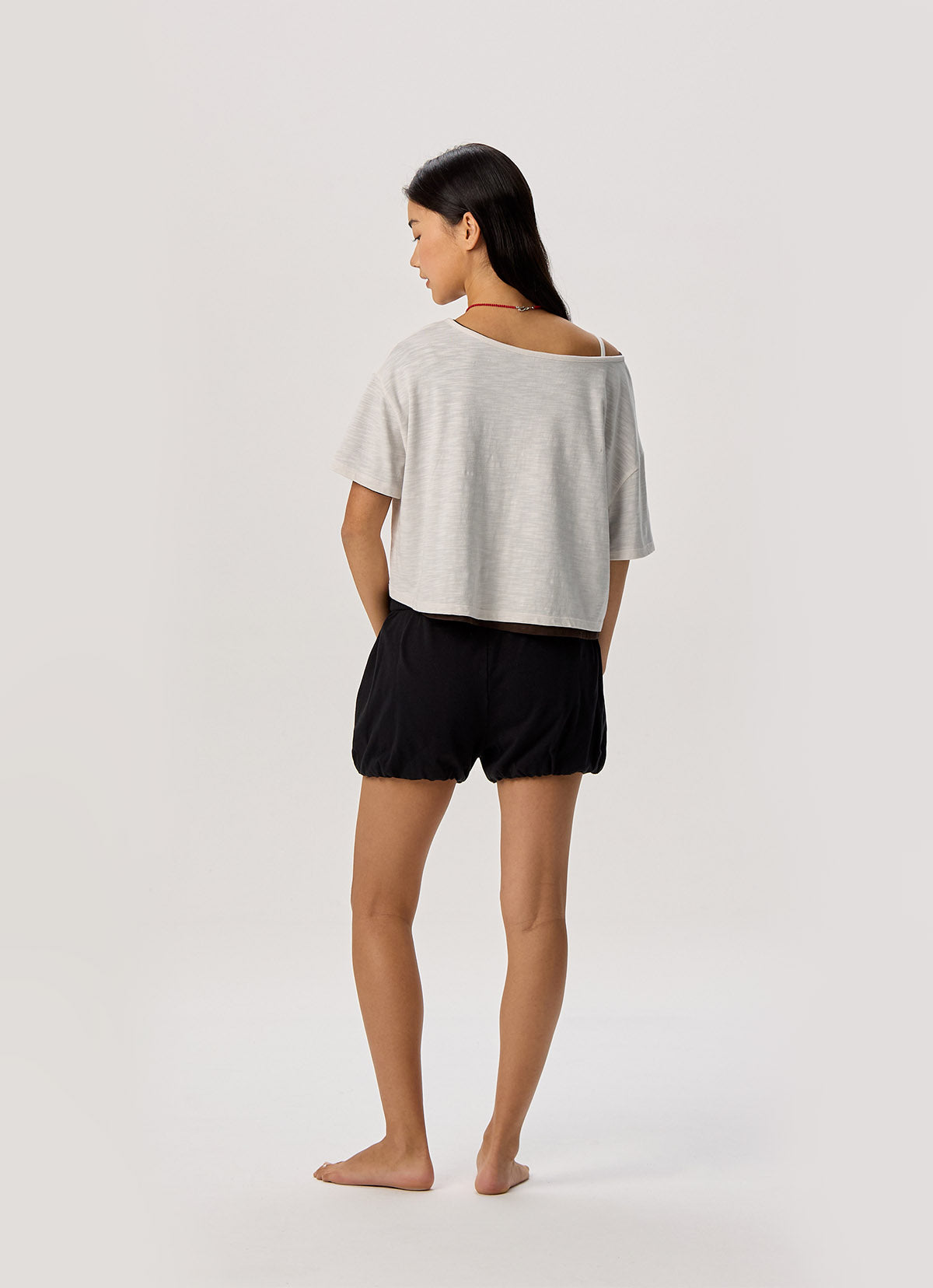 Iyengar banding shorts (Unisex)_Black