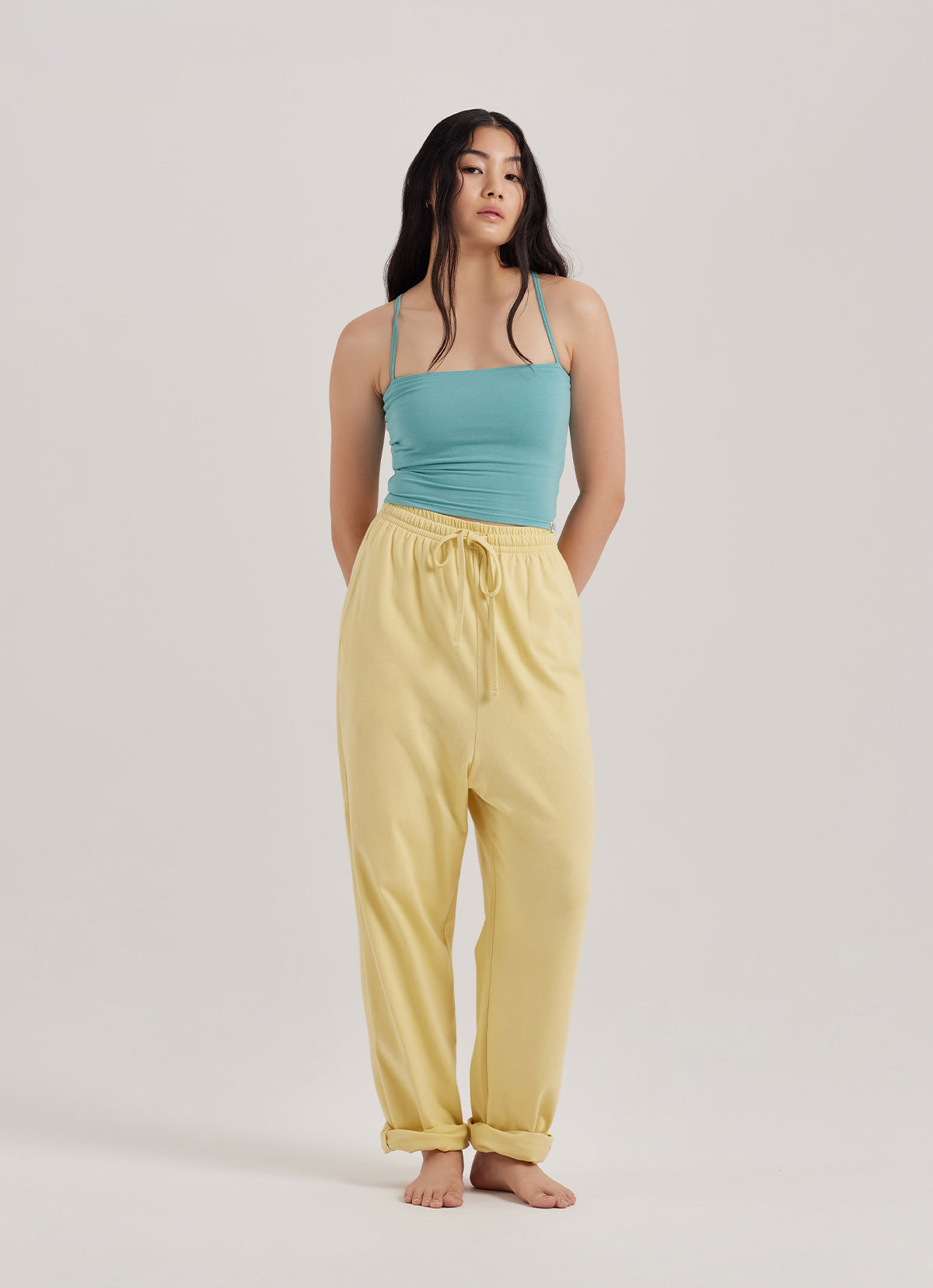 BM easy pants_Dusty Yellow