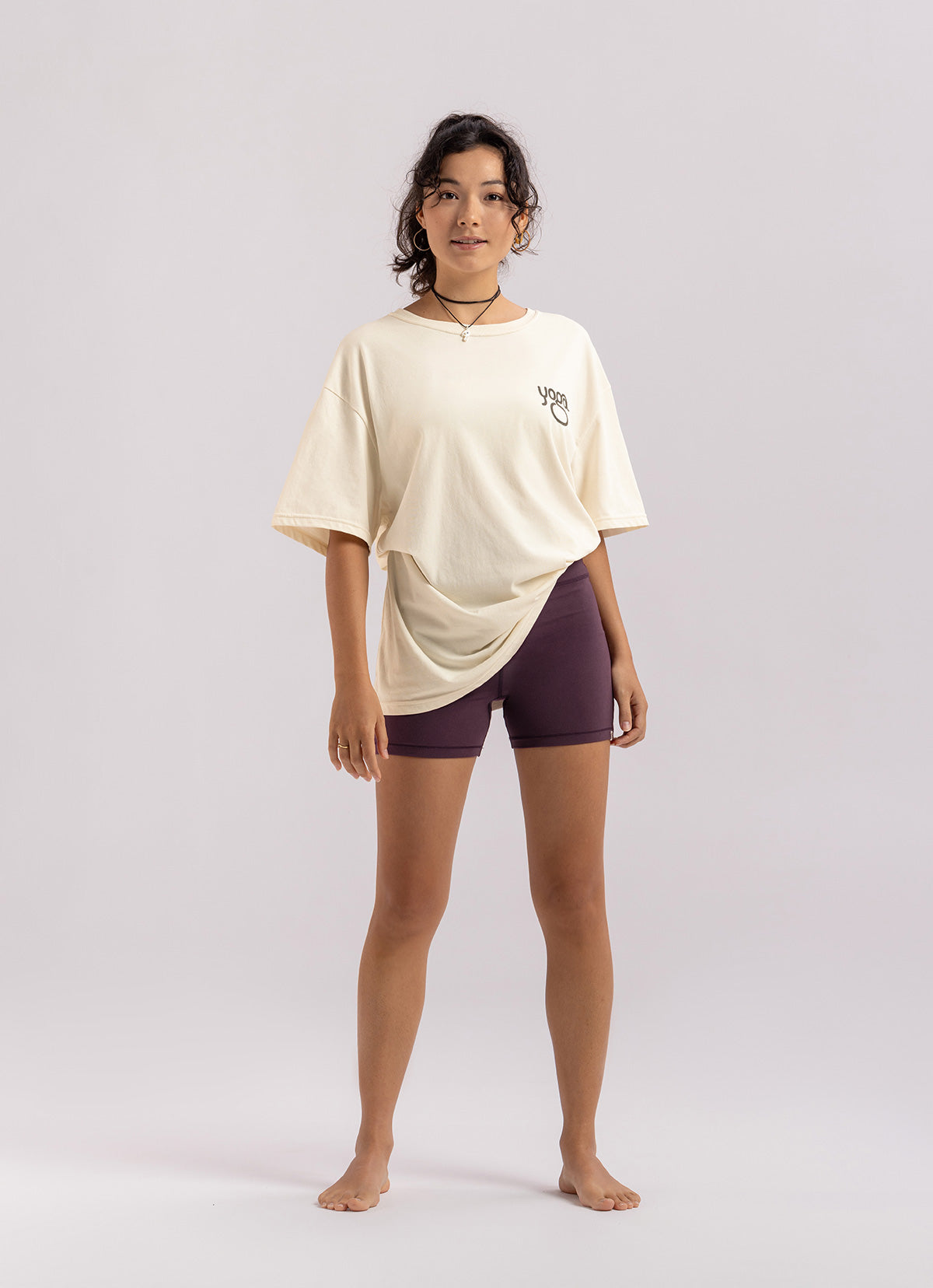 BM Yoga T-shirts (Unisex)_Egret