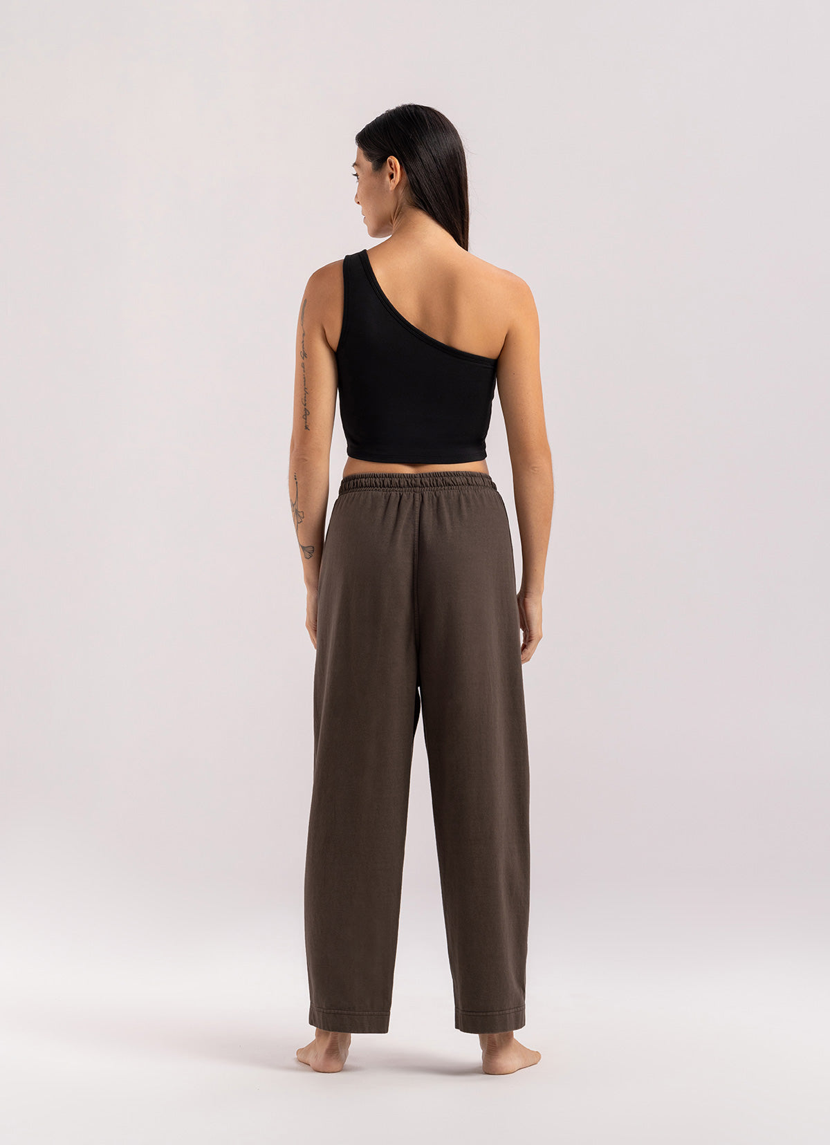 Tapered pants #2 (Unisex)_Cocoa