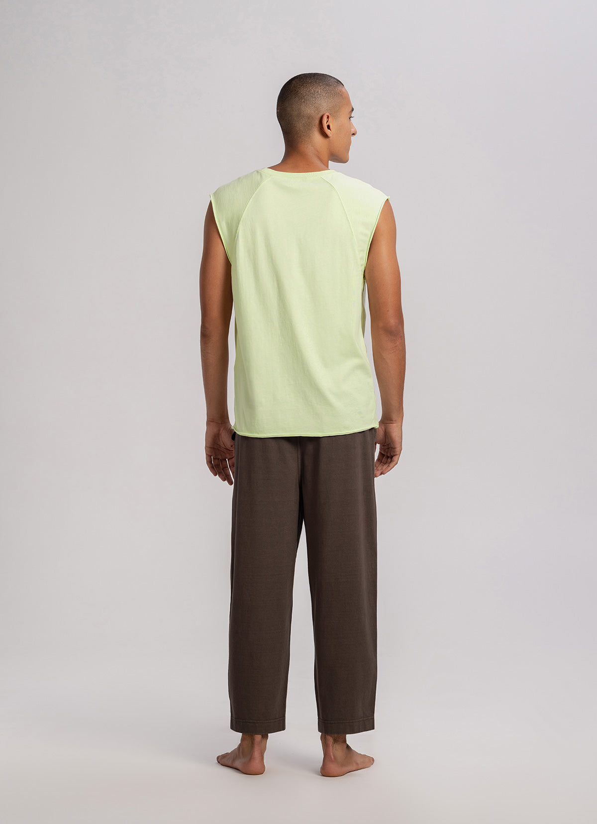 Tapered pants #2 (Unisex)_Cocoa