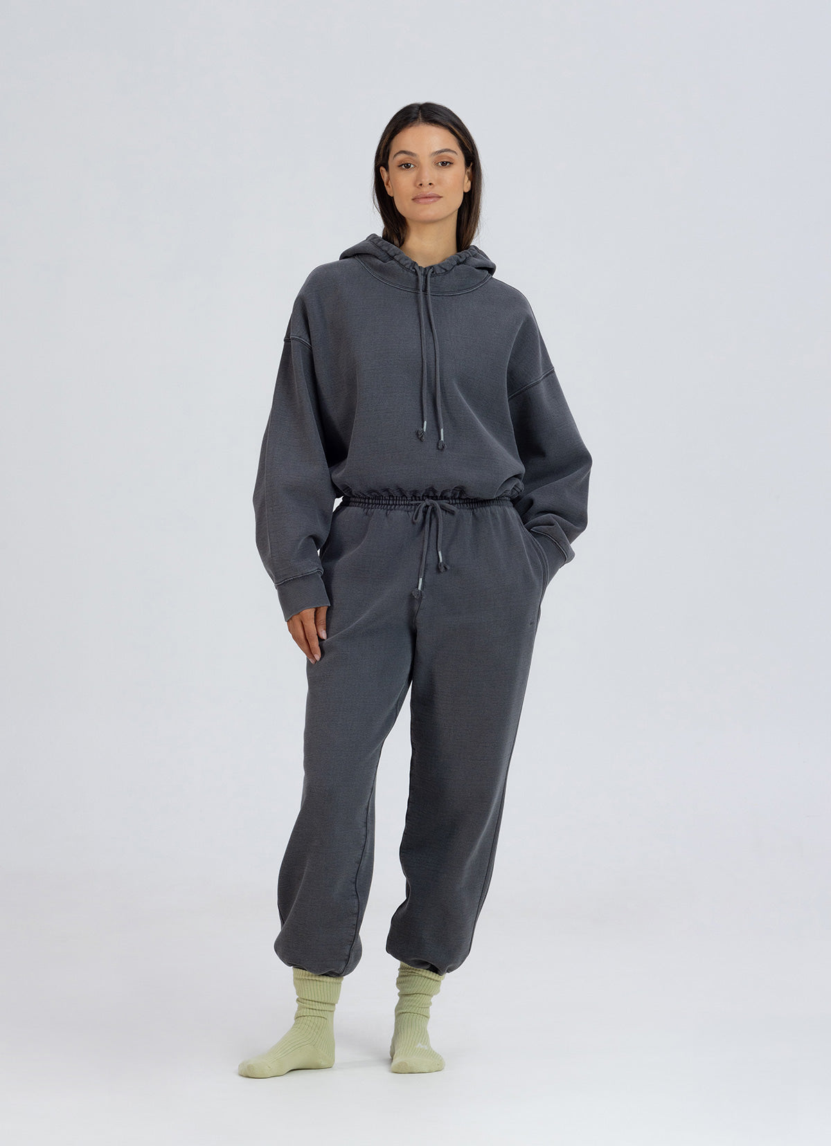 Super Fleece jogger pants (Unisex)_Lava Smoke