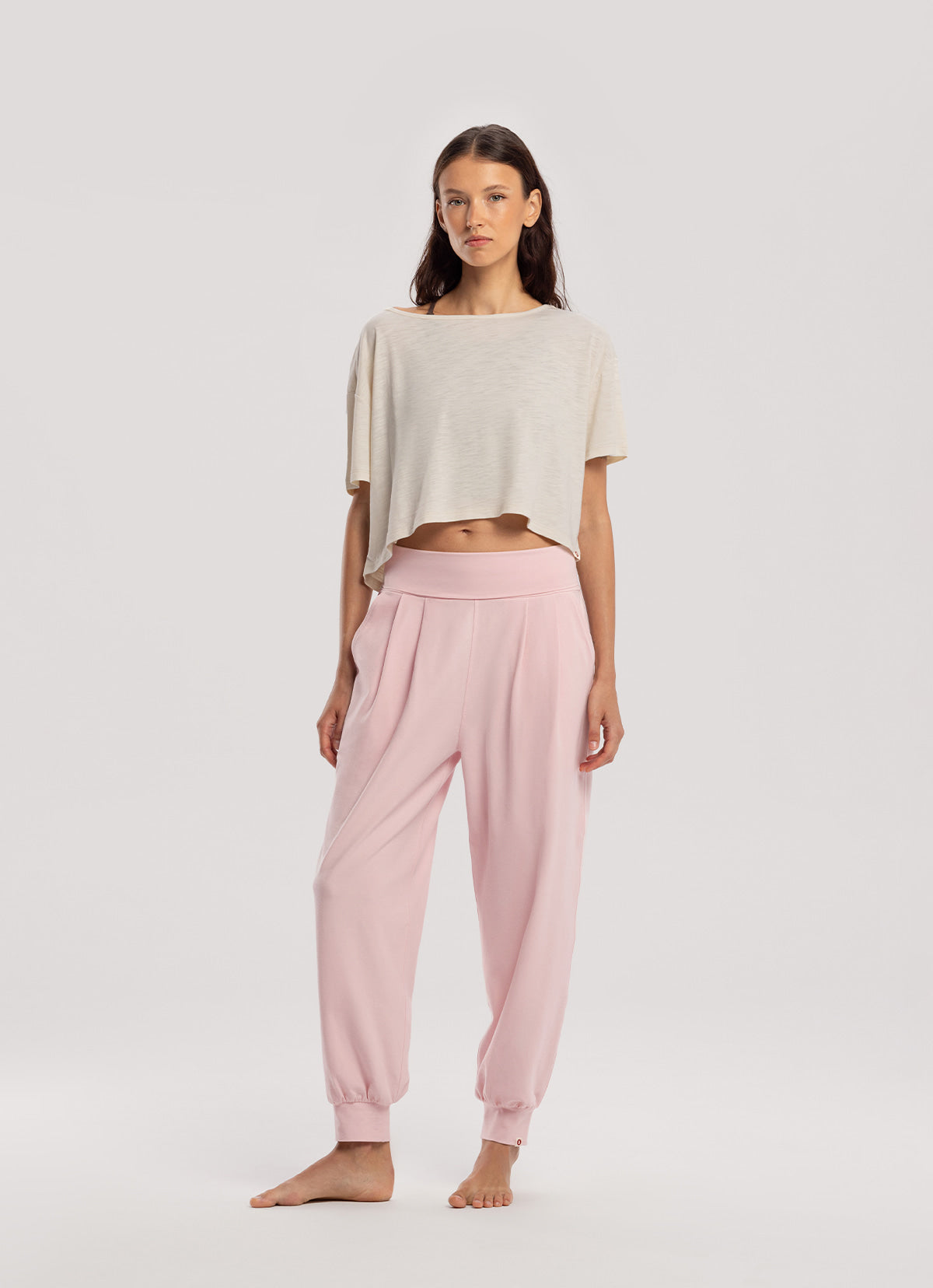 Fortune pants (Light ver.)_Chalk Pink