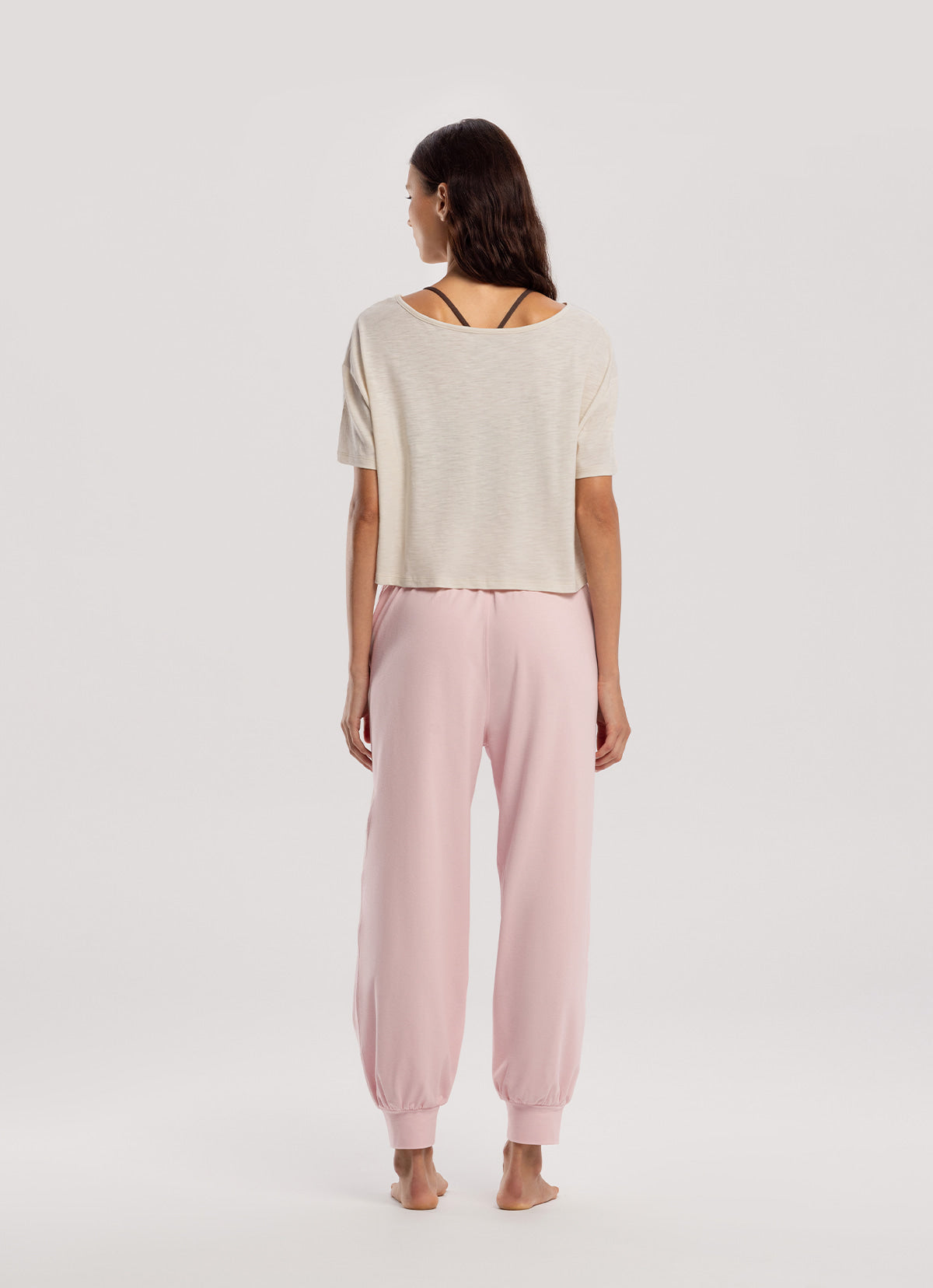 Fortune pants (Light ver.)_Chalk Pink