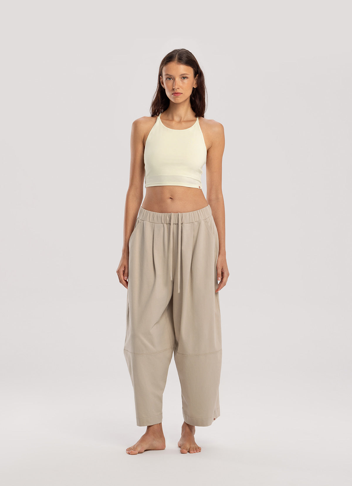 Wide panel pants (Unisex)_Peyote