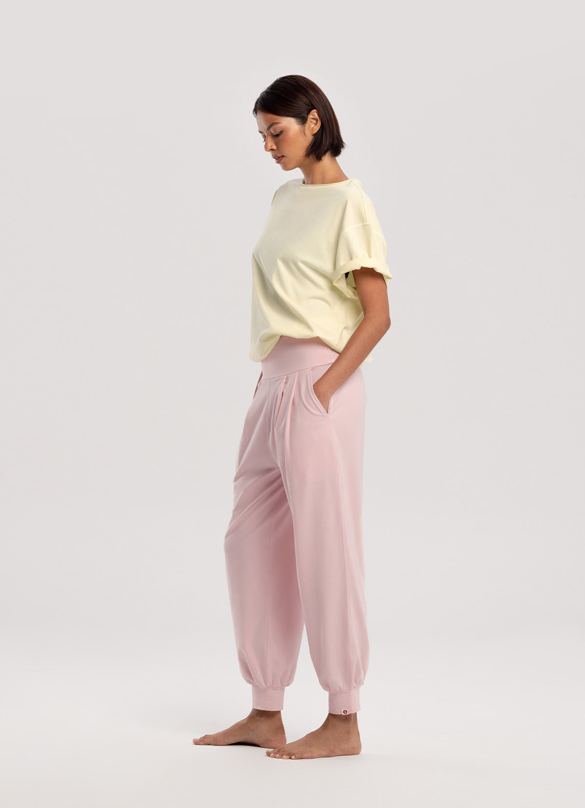 Fortune pants (Light ver.)_Chalk Pink