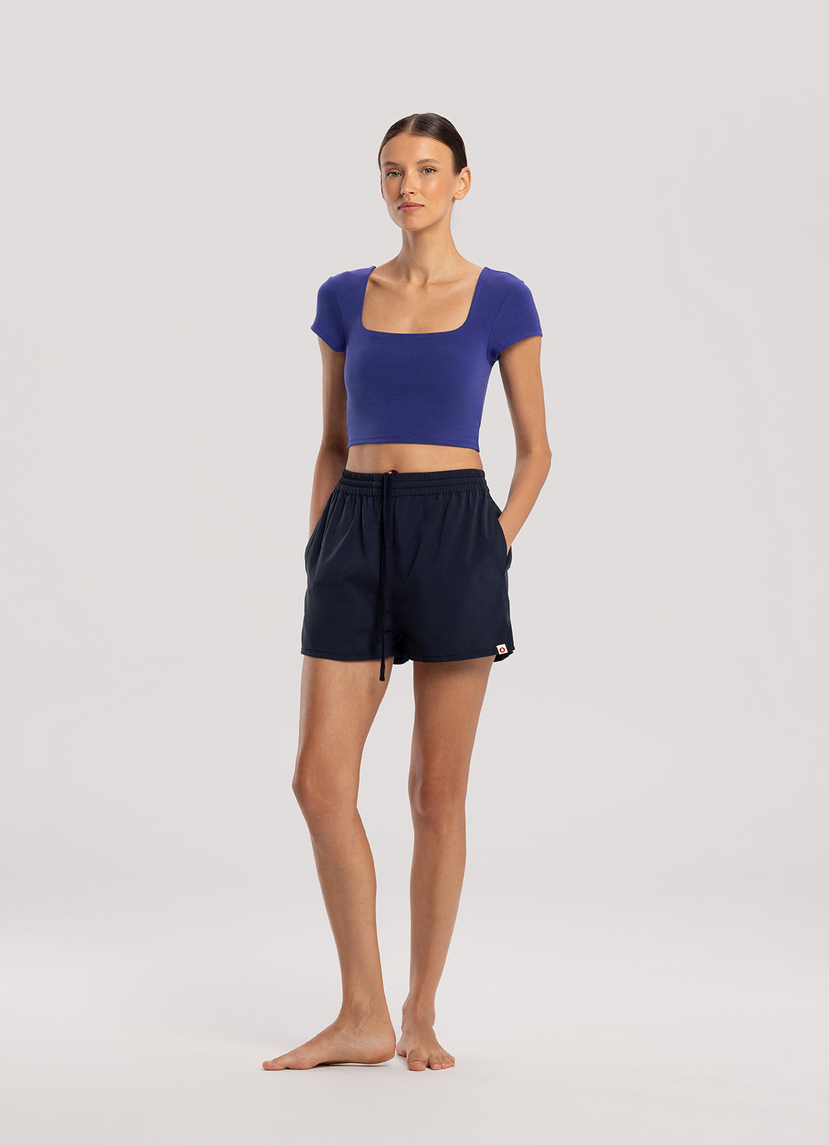 Square short sleeve_Spectrum Blue
