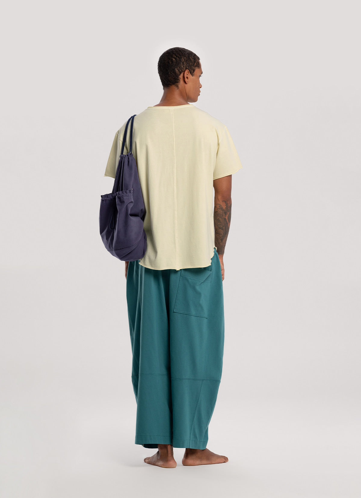 BM drawstring backpack_Navy