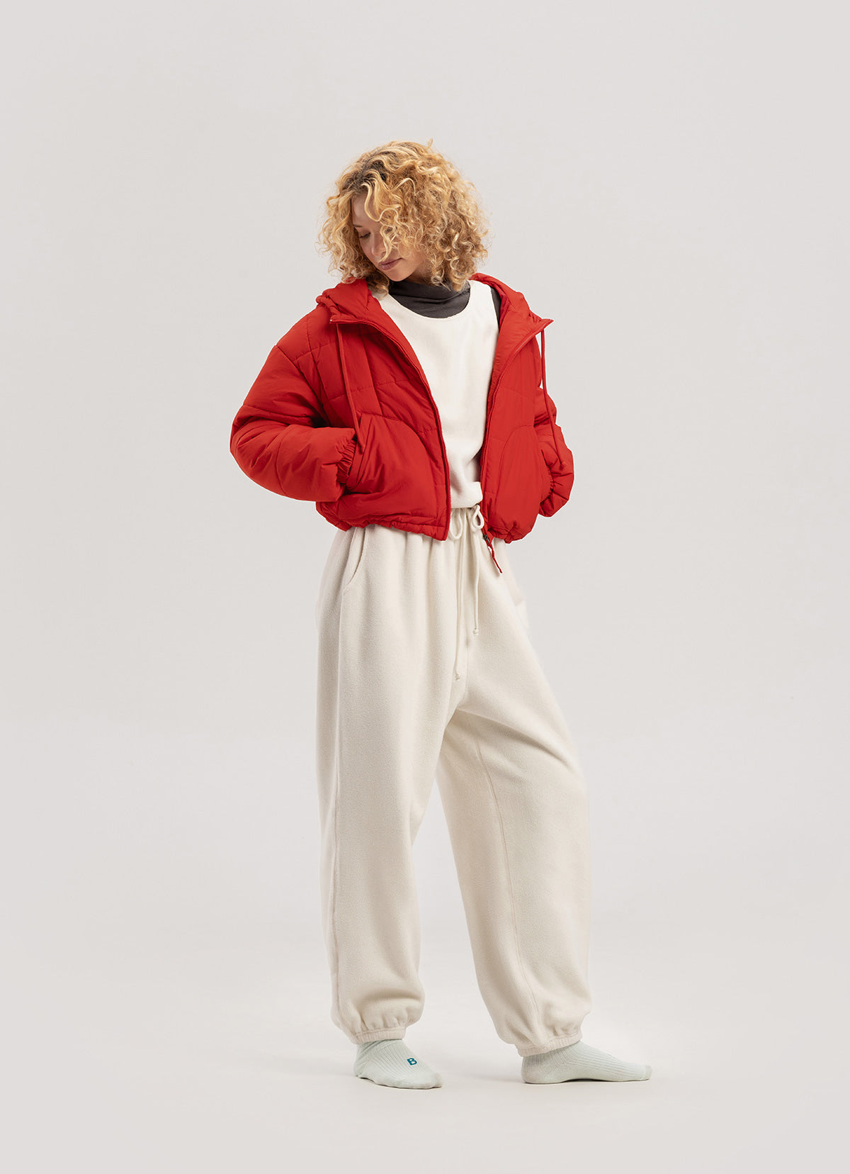 Fleece overalls_Turtledove