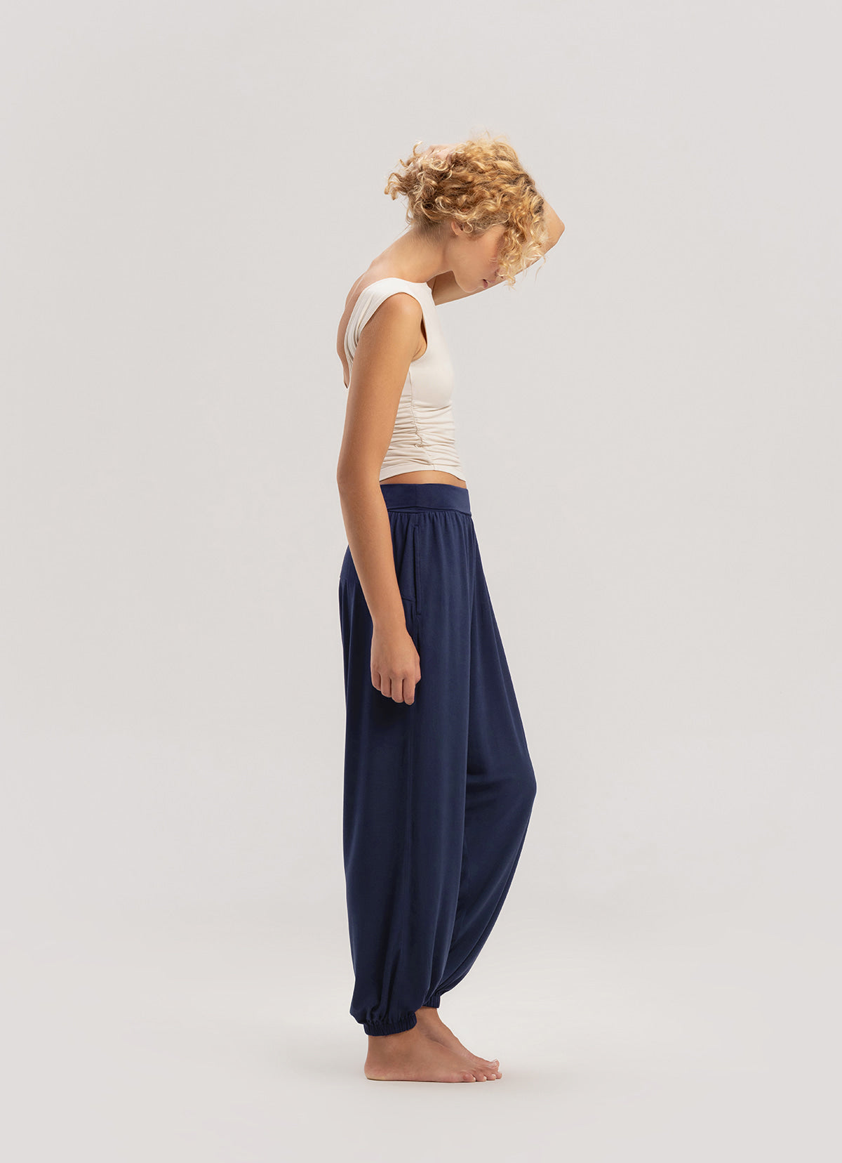 Pool pants (Unisex)_Evening Blue