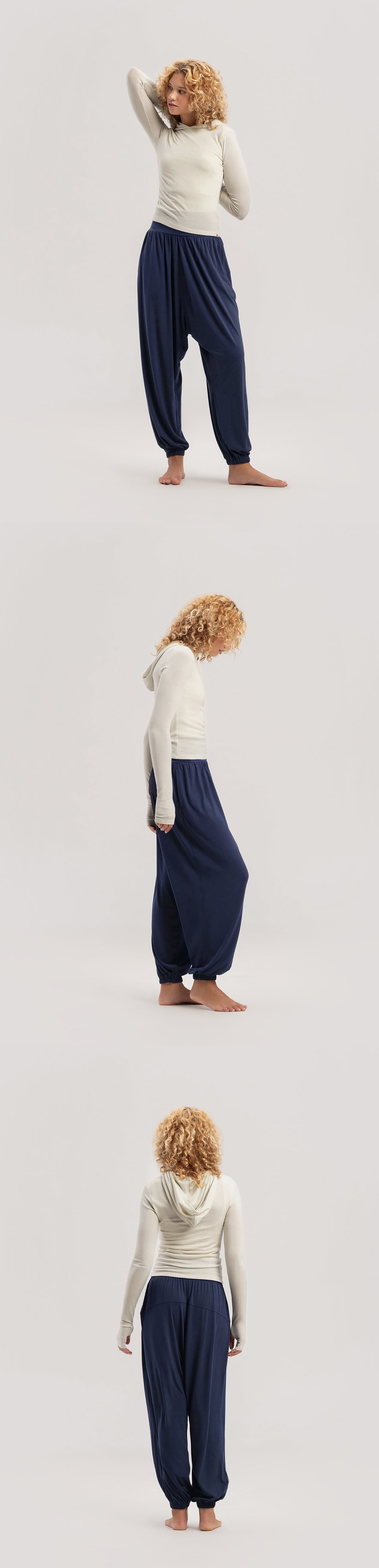 Pool pants (Unisex)_Evening Blue