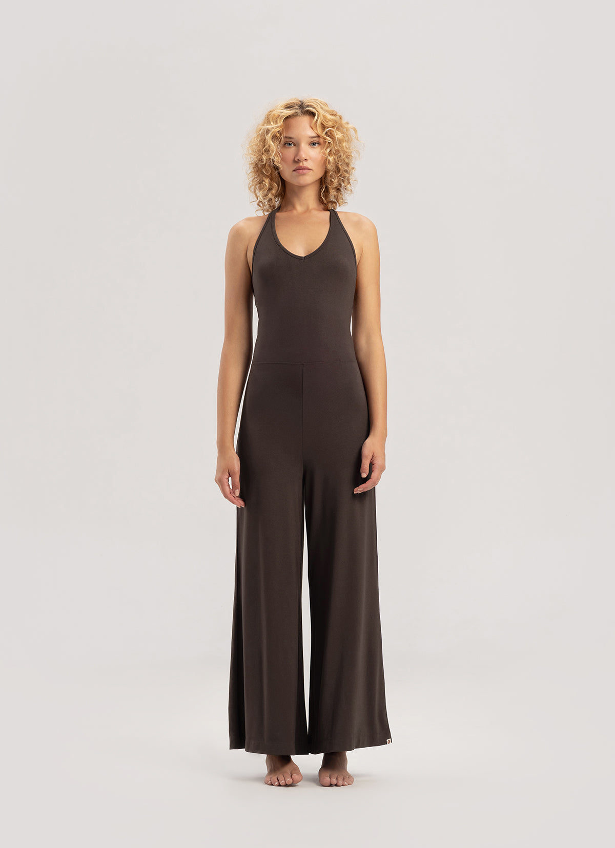 T jumpsuit_Chocolate Plum
