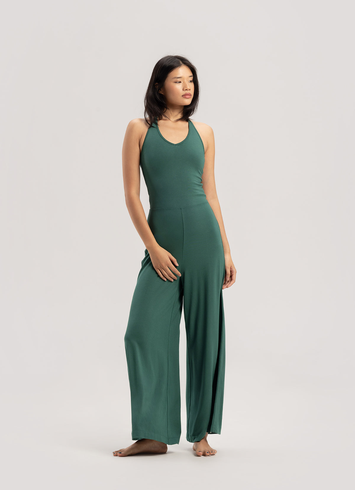 T jumpsuit_Bistro Green
