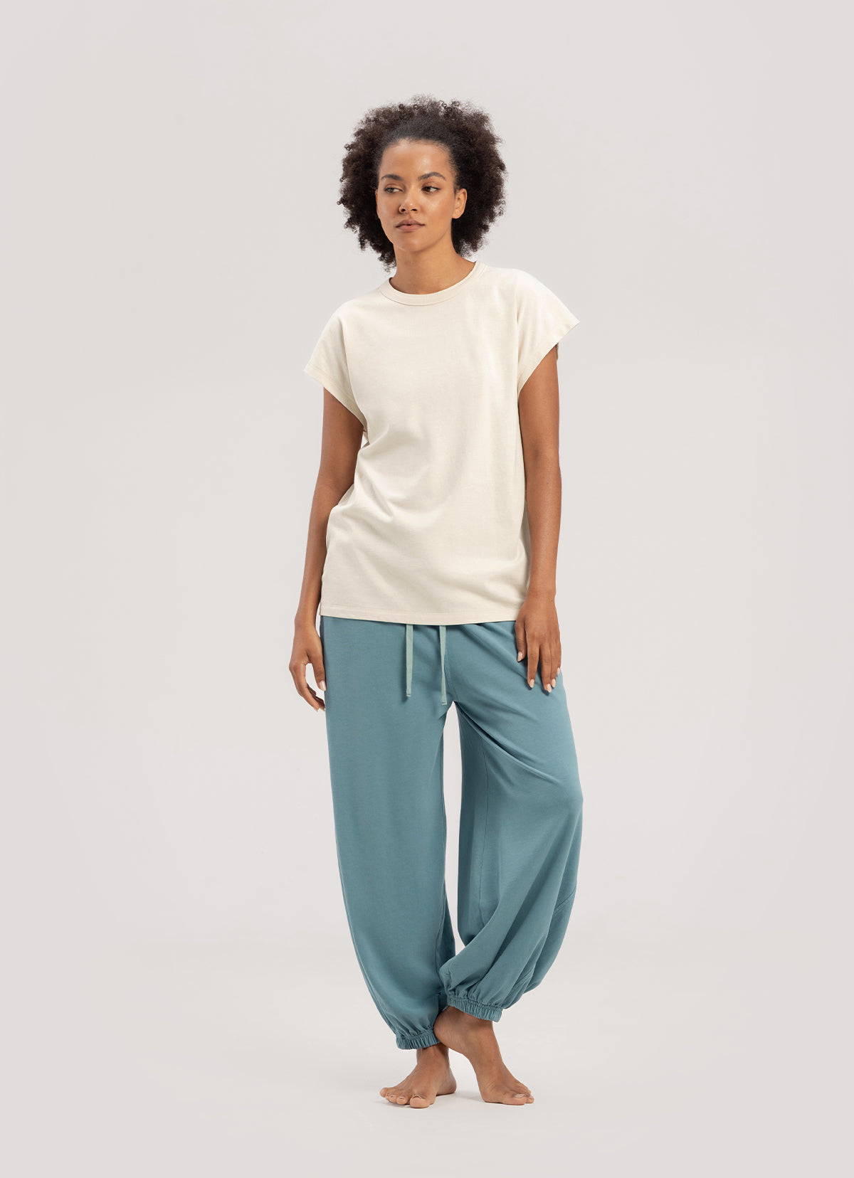 Vase short sleeve (Unisex)_Turtledove