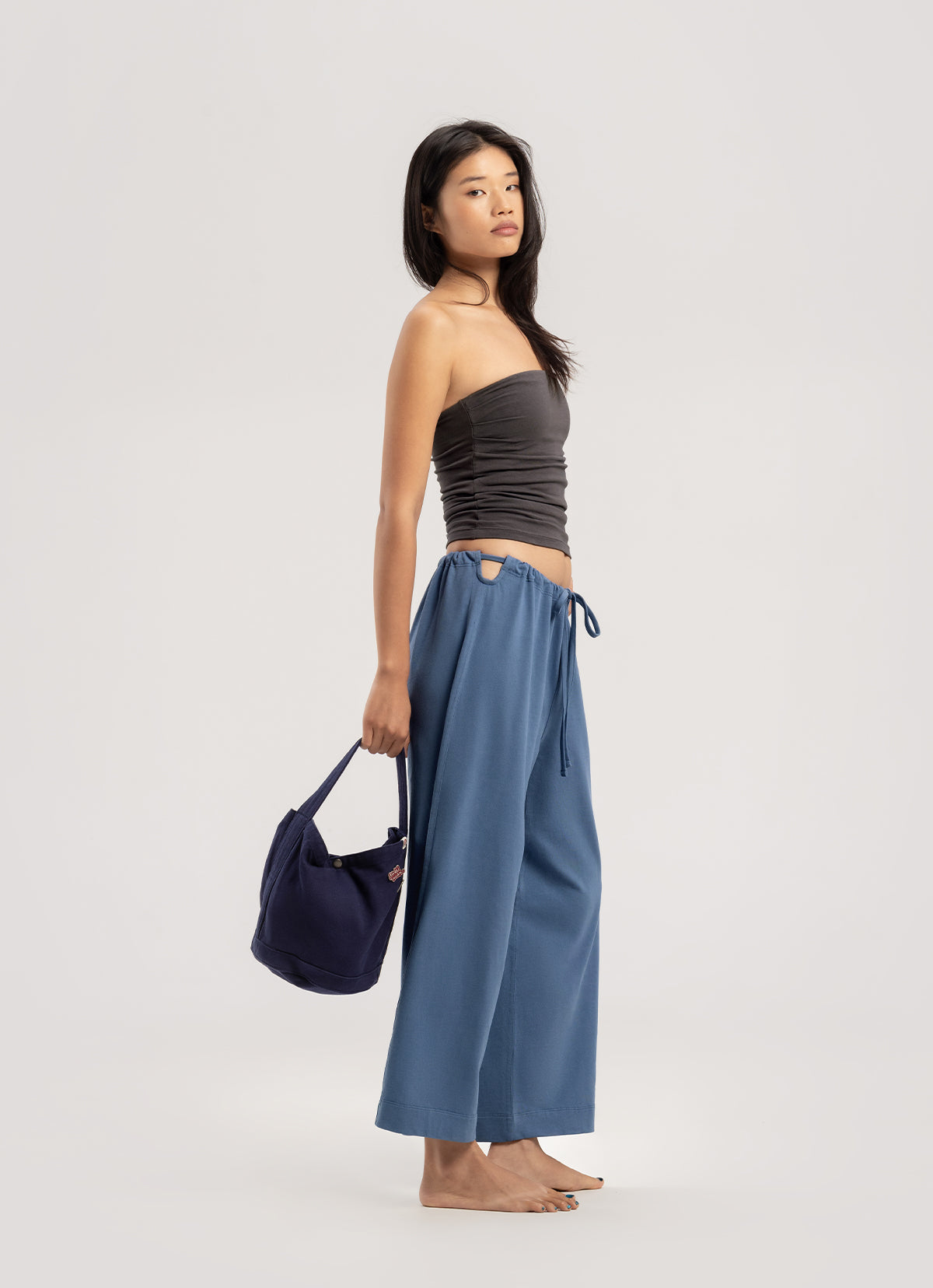 Pleats tube top_Pavement