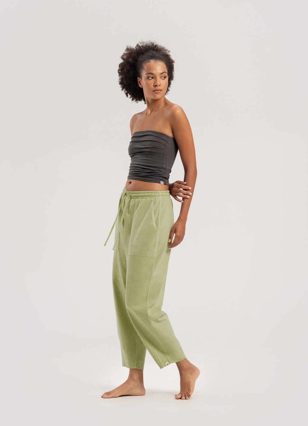 Pleats tube top_Pavement