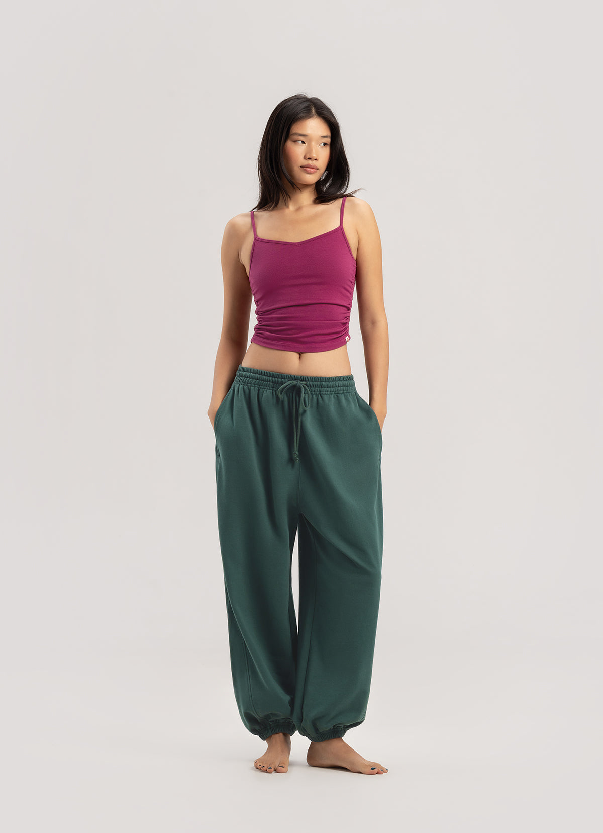 Ripple tank top_Boysenberry