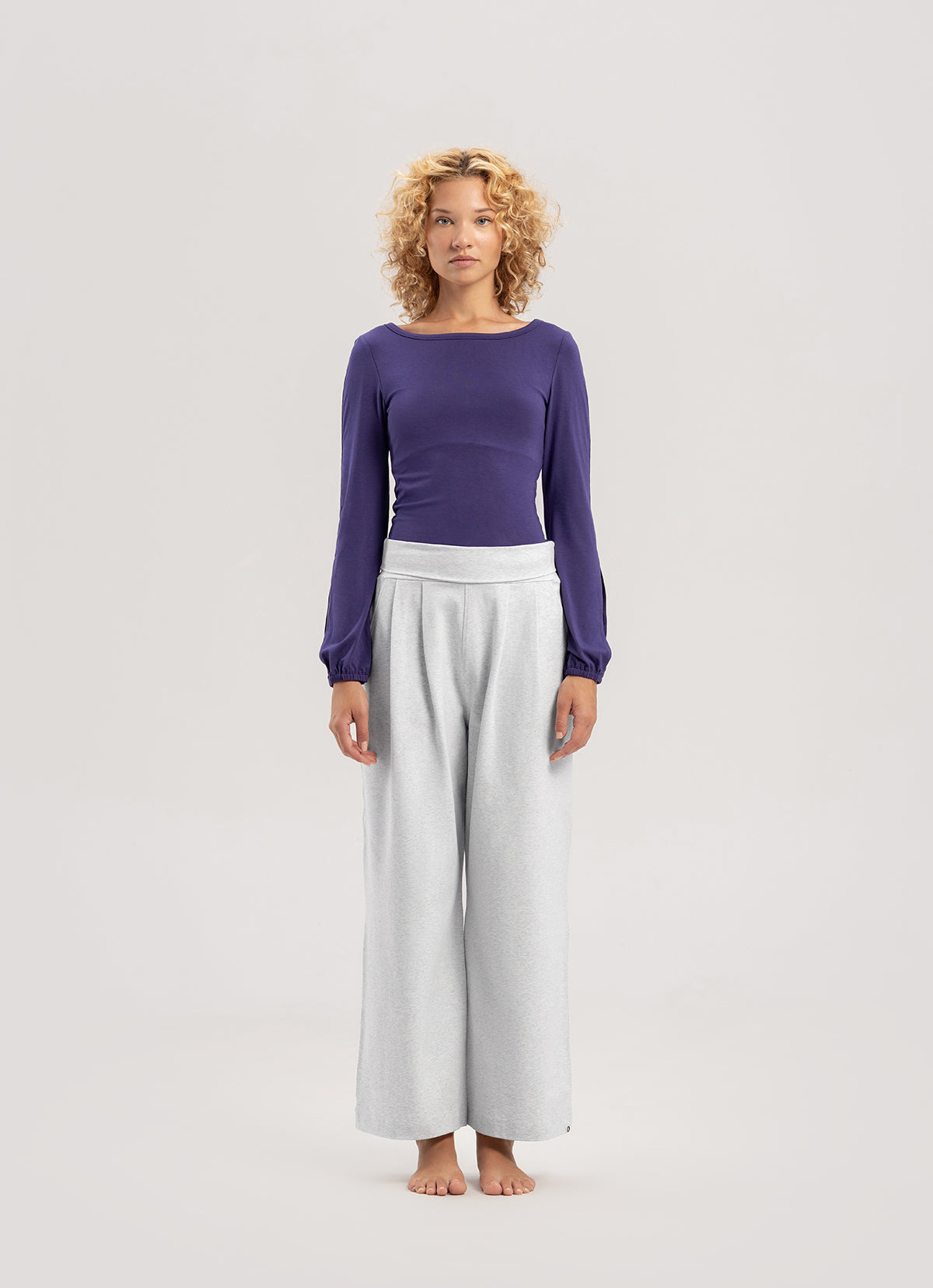 Puff long sleeve_Mulberry Purple