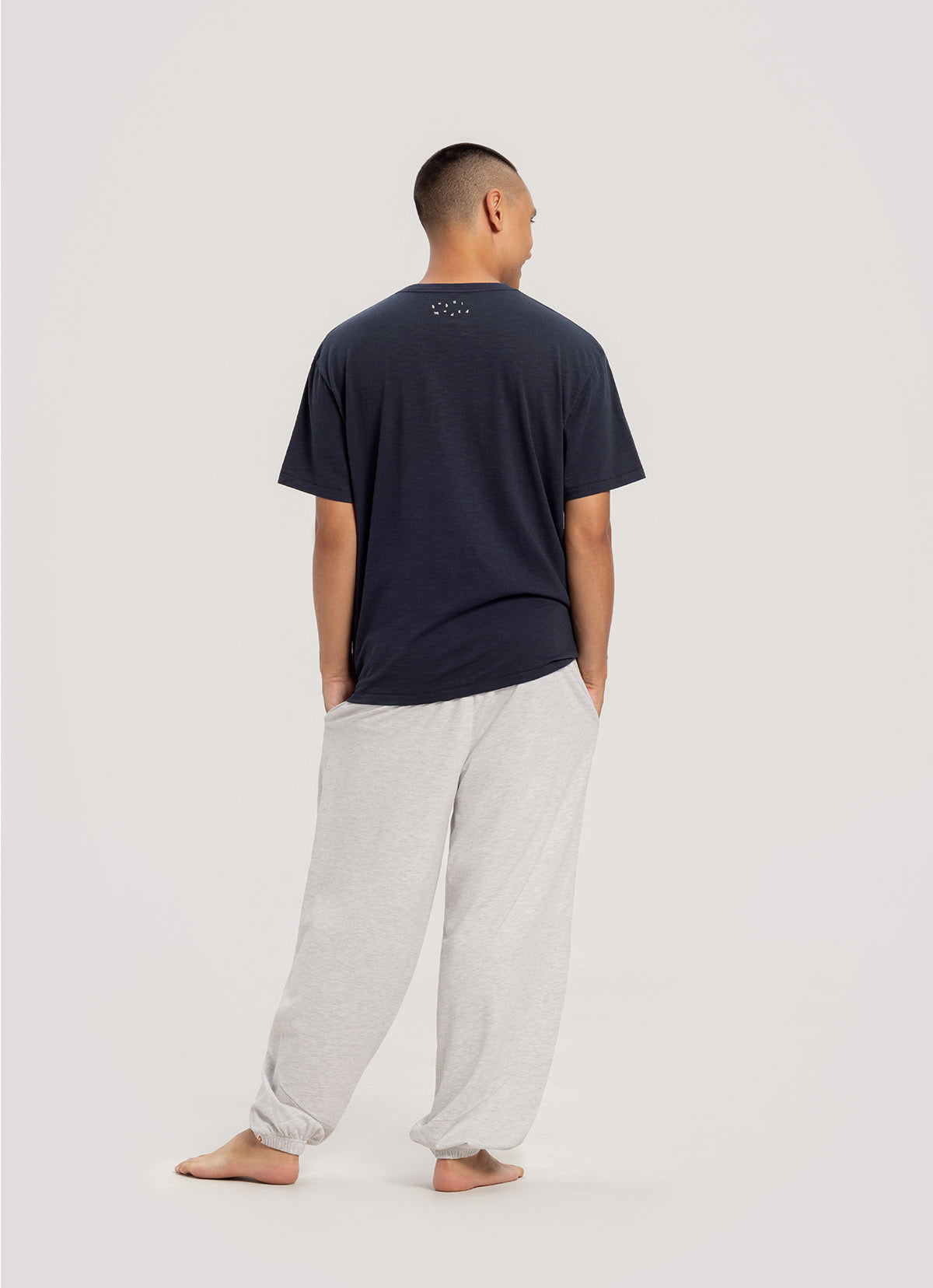 Kasih loose fit T (Unisex)_Blueberry