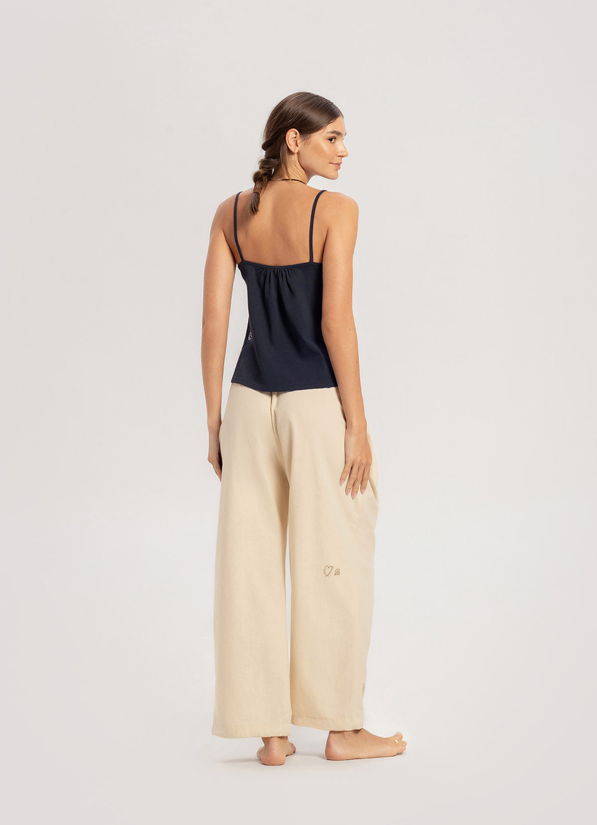 Kasih Wide pants_Bone White