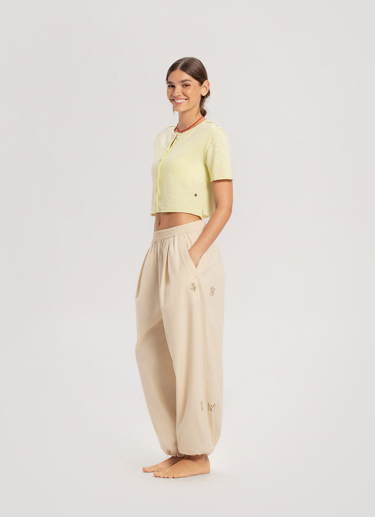 Kasih Wide pants_Bone White