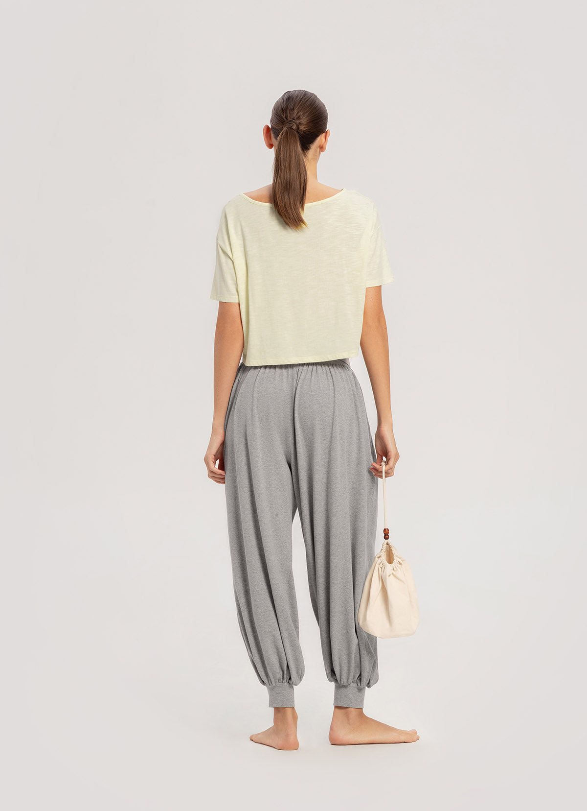 Medio short sleeve_French Vanila