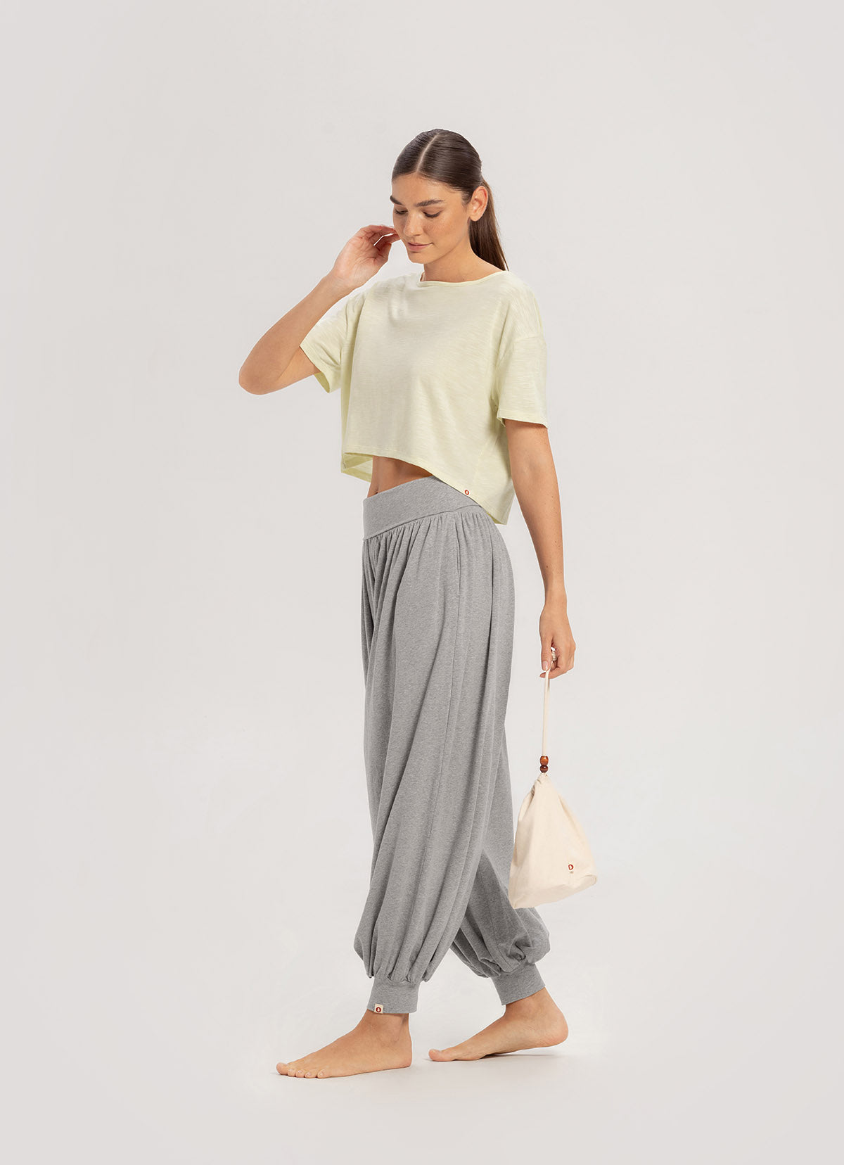 Medio short sleeve_French Vanila
