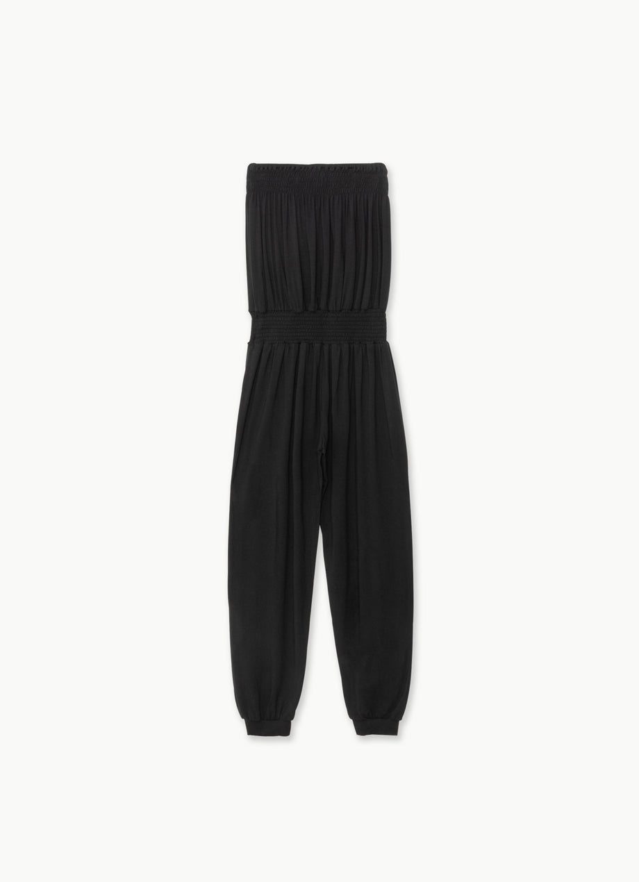 Wrinkle tube jumpsuit