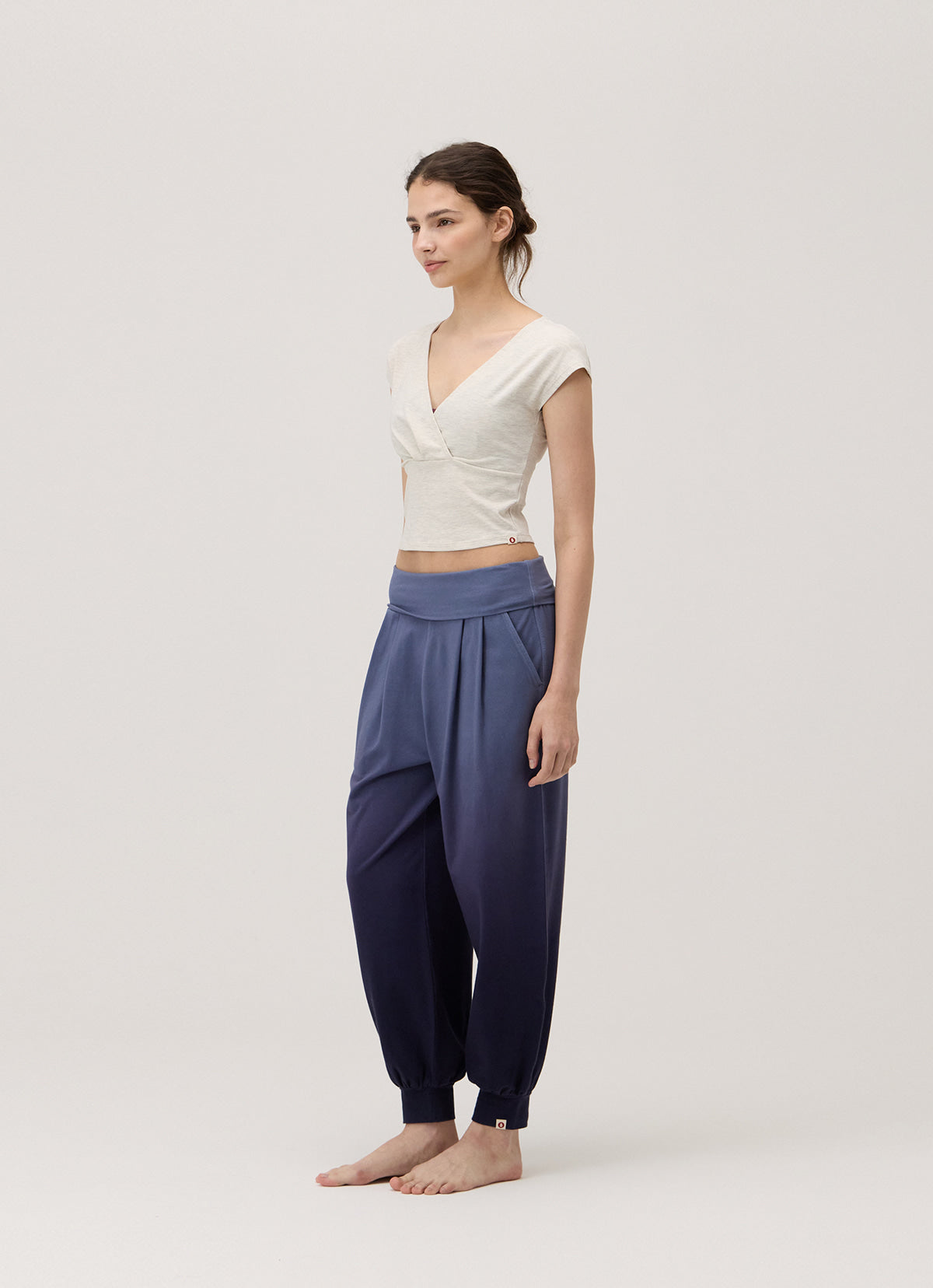 Fortune pants_dyed_Navy Multi
