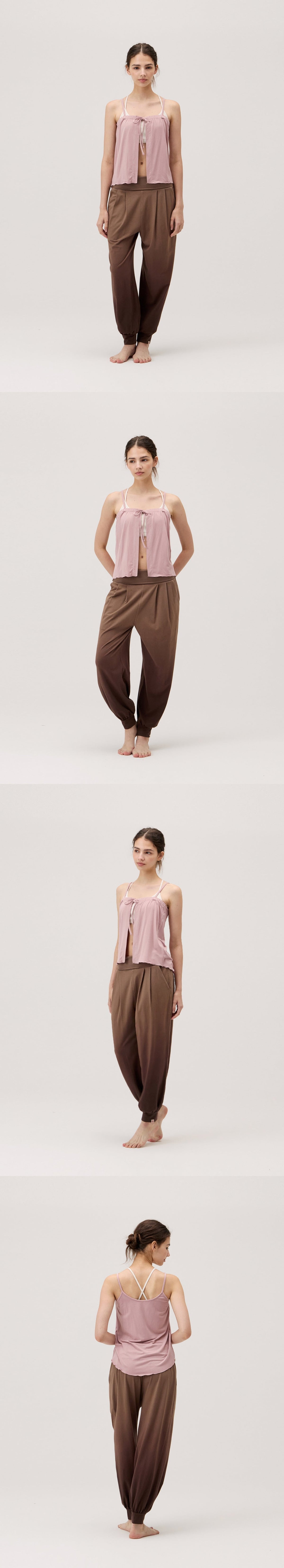 Fortune pants_dyed_Brown Multi