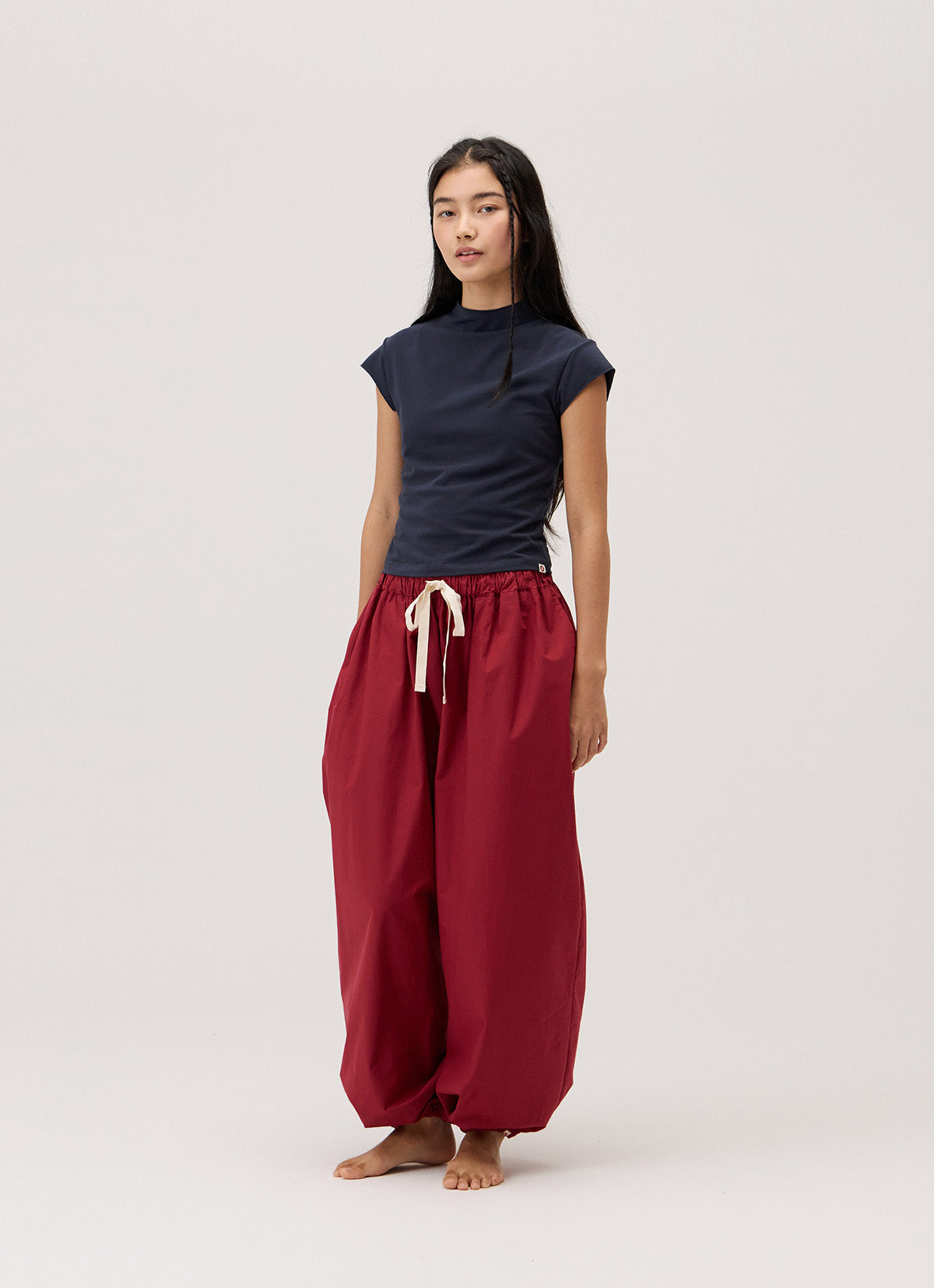 Accordion pants_Lava falls