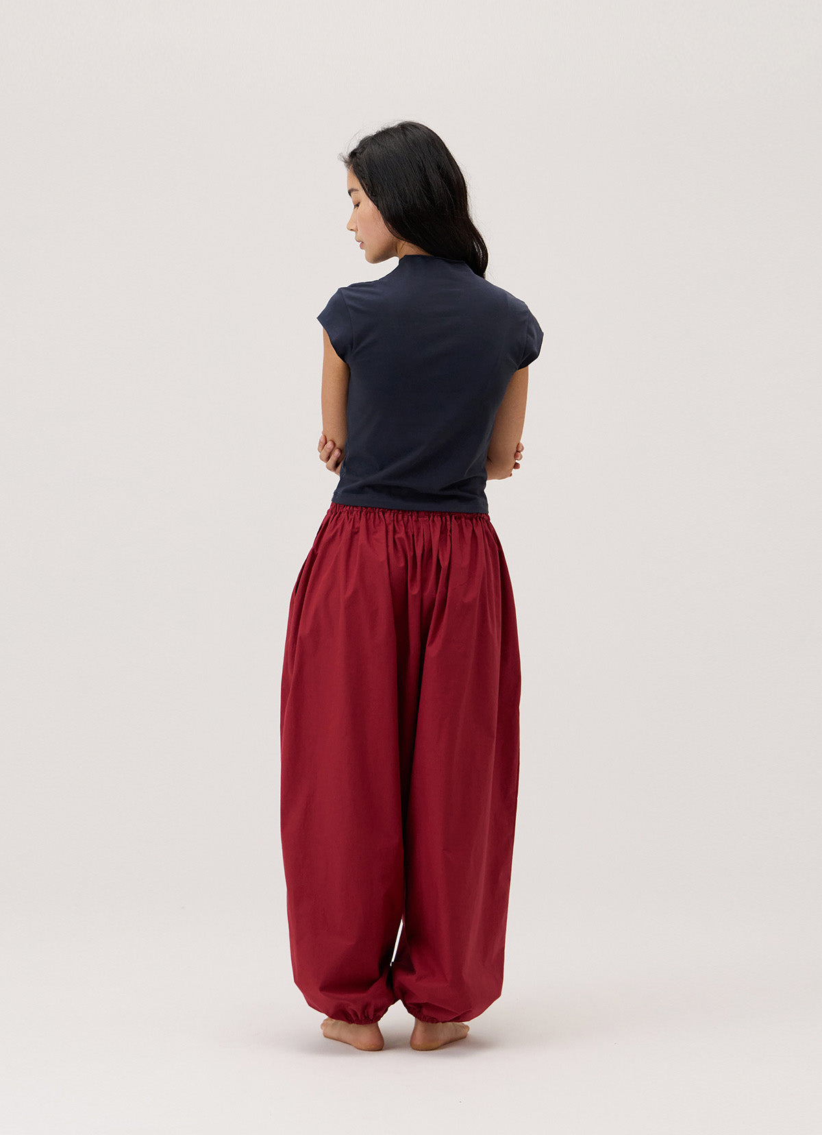 Accordion pants_Lava falls