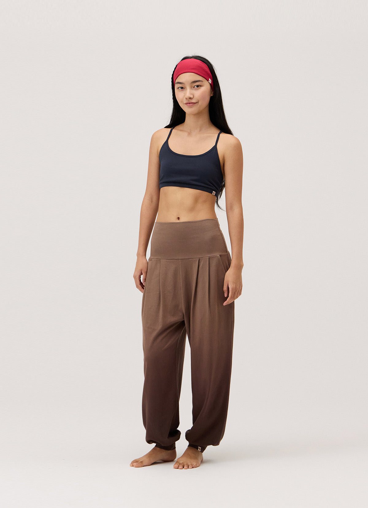 Fortune pants_dyed_Brown Multi