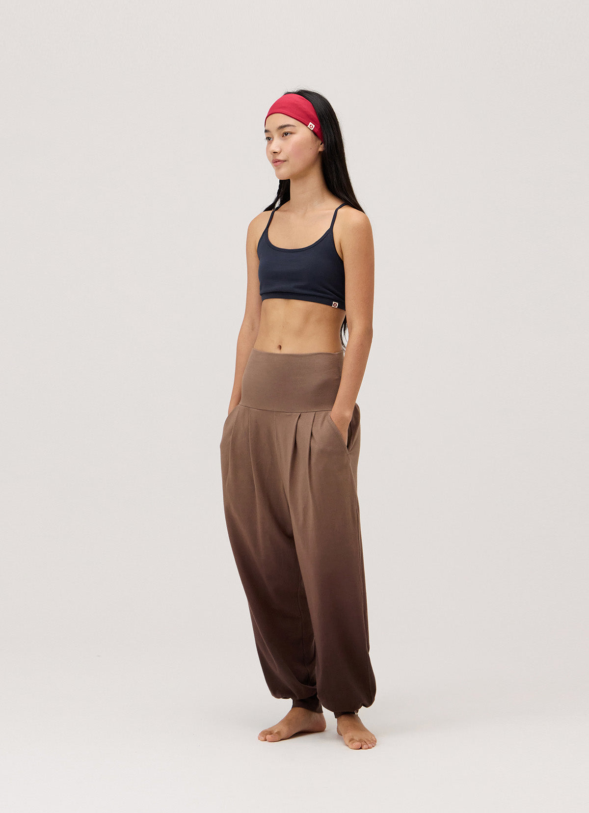Fortune pants_dyed_Brown Multi