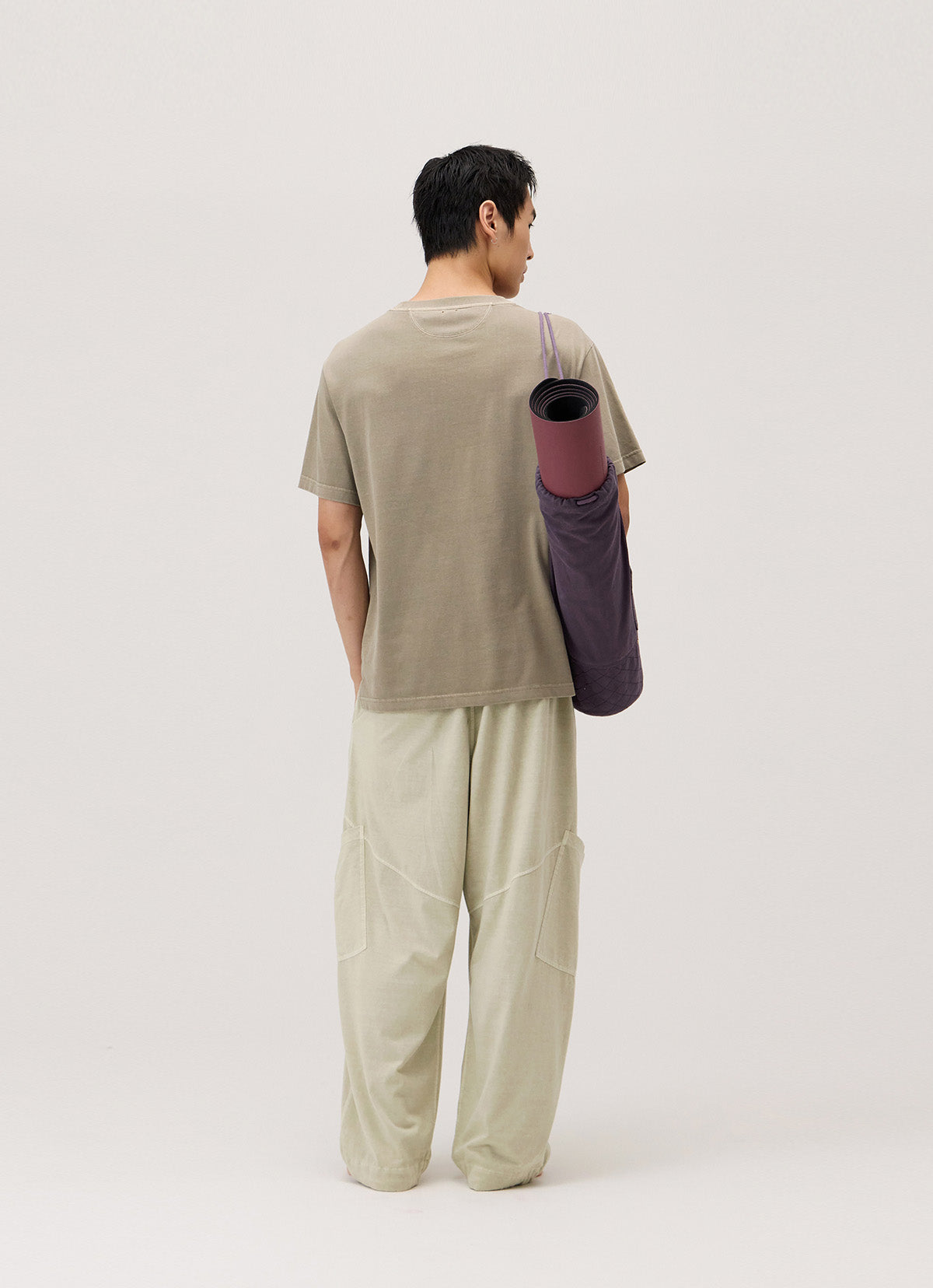 Keras short sleeve_dyed (For Men)_Timber Wolf