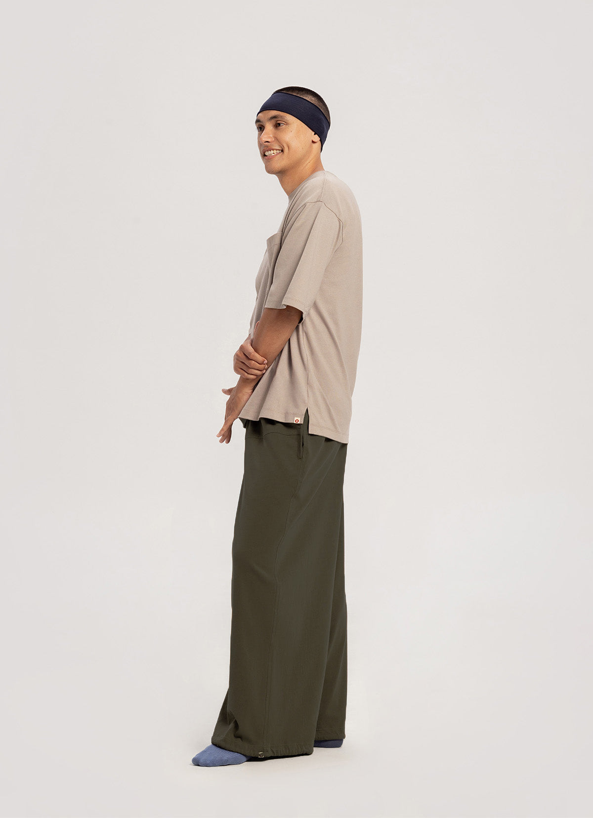 Horizon wide pants (Unisex)_Crocodile