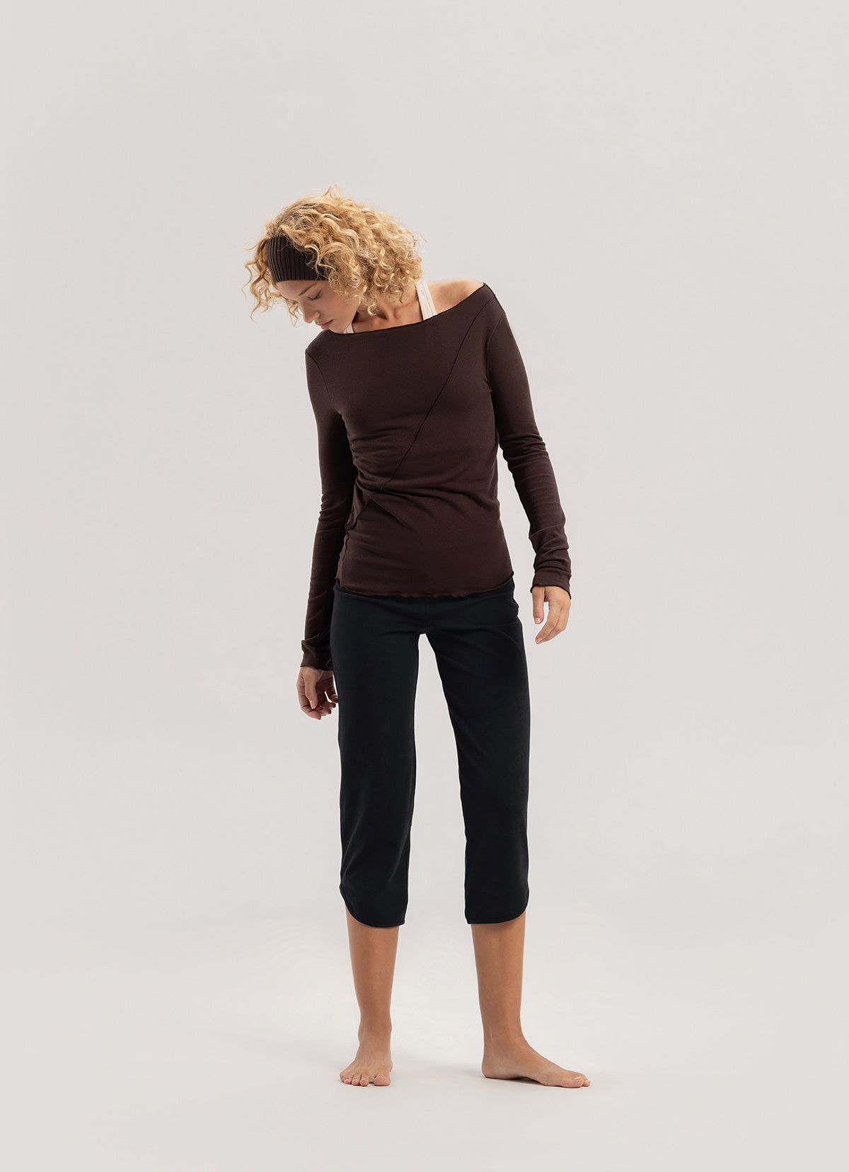 Soft slash long sleeve_Puce