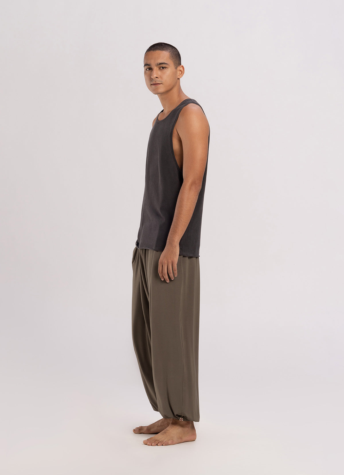 Pool pants (Unisex)_Stone Gray